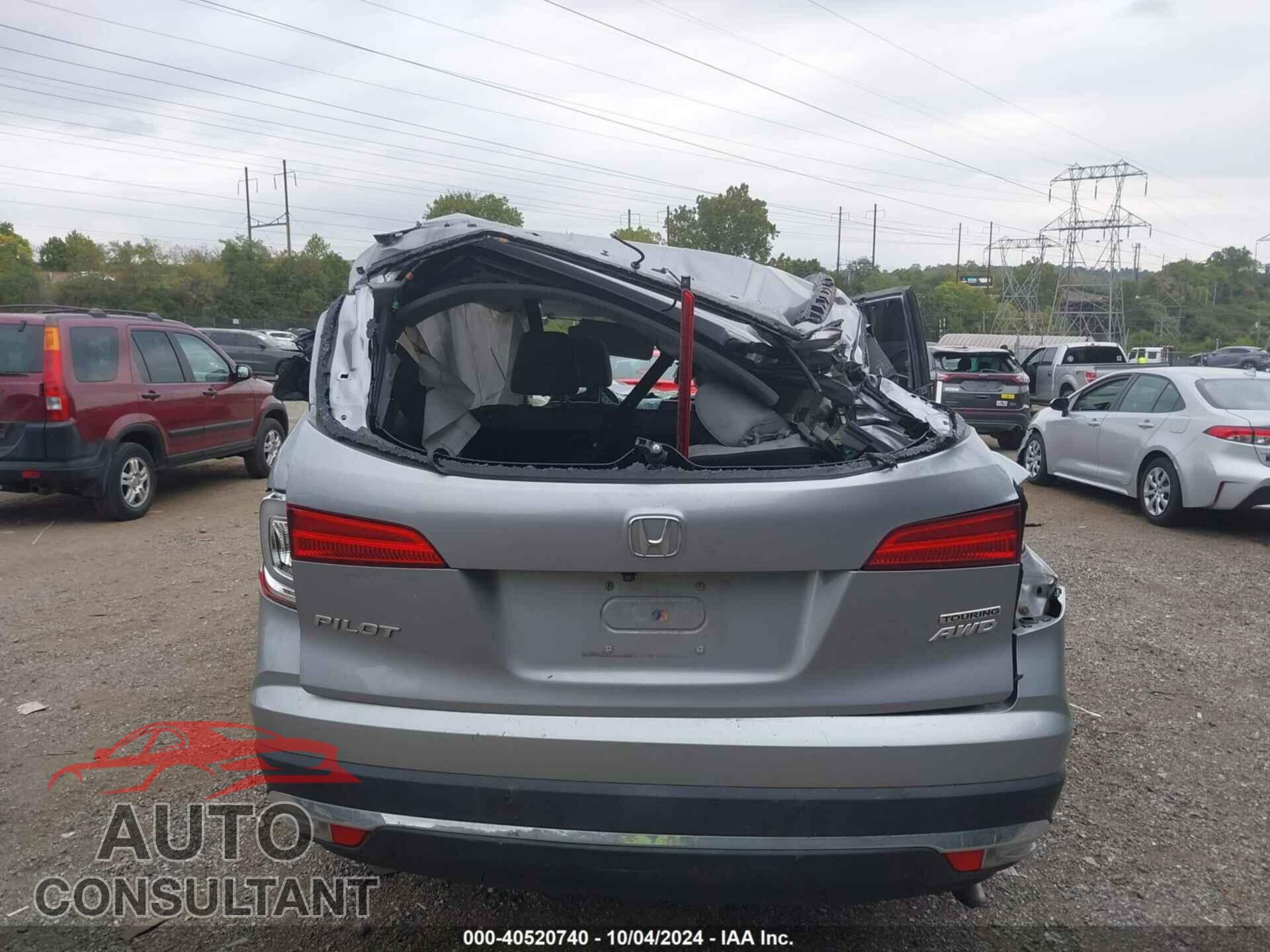 HONDA PILOT 2017 - 5FNYF6H97HB042508