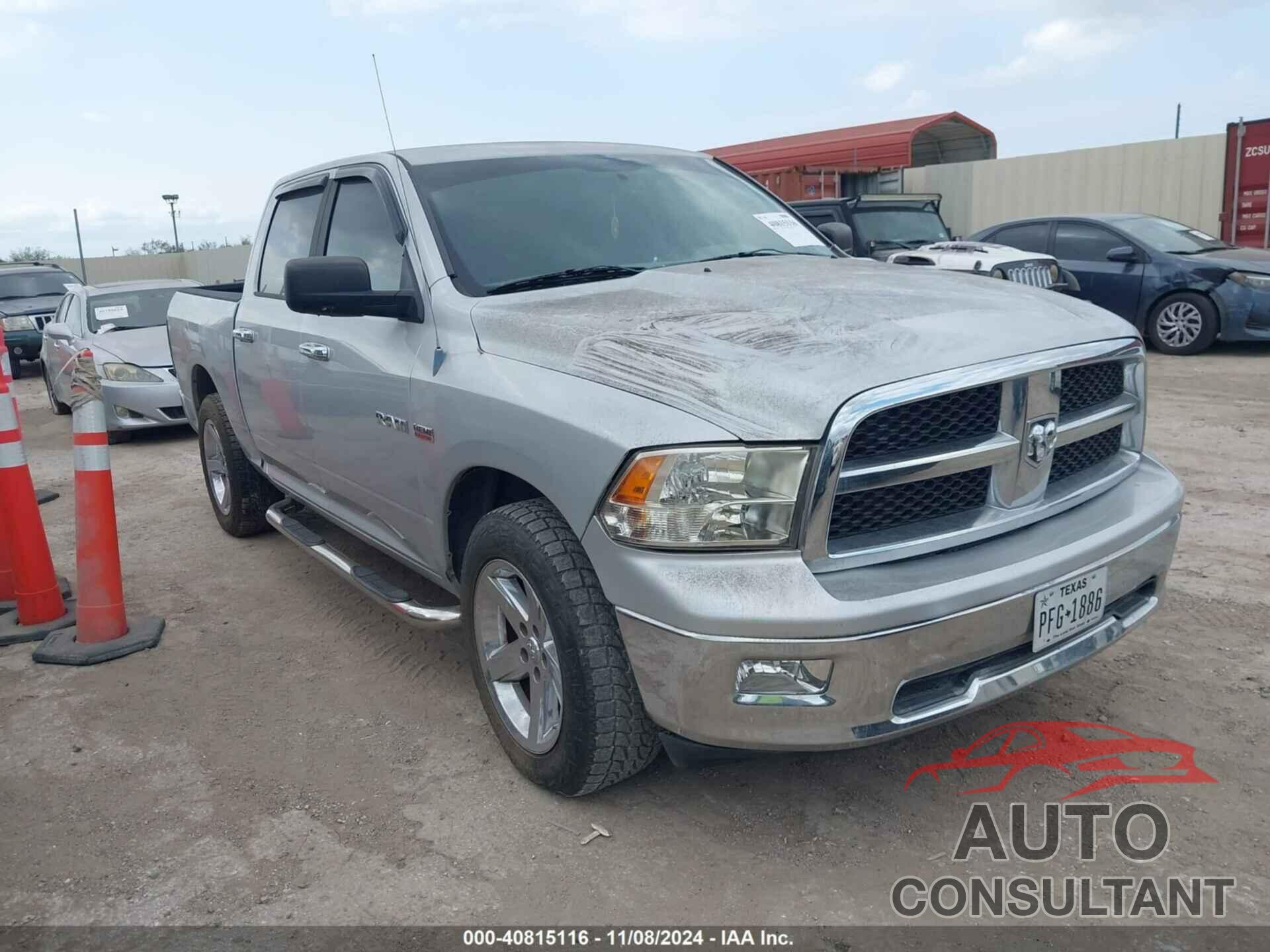 DODGE RAM 1500 2009 - 1D3HB13T19S717251