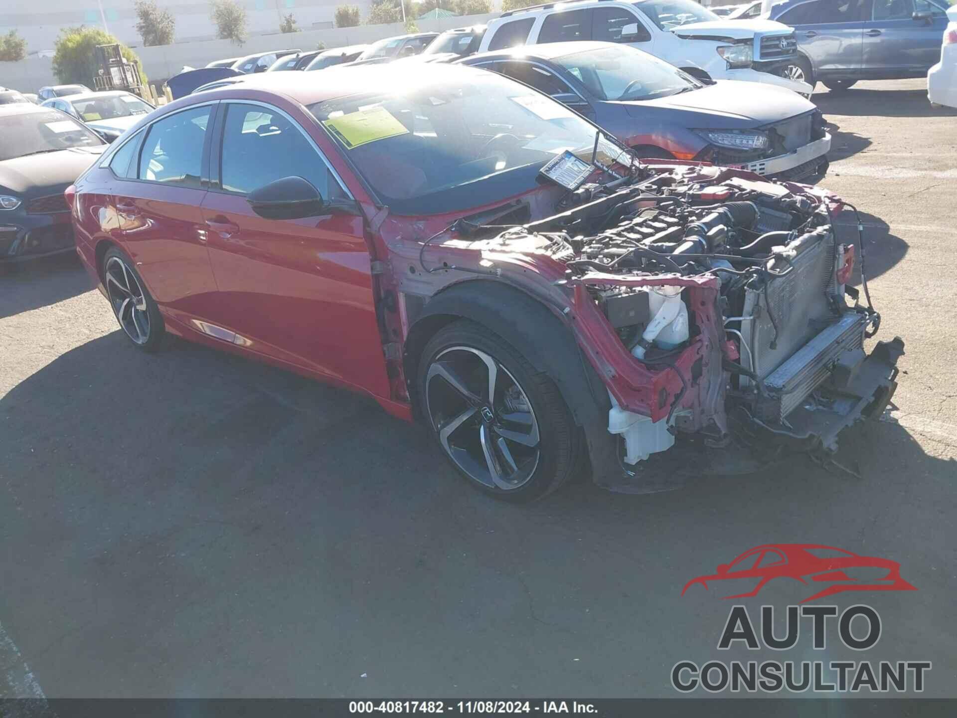 HONDA ACCORD 2021 - 1HGCV1F39MA119608