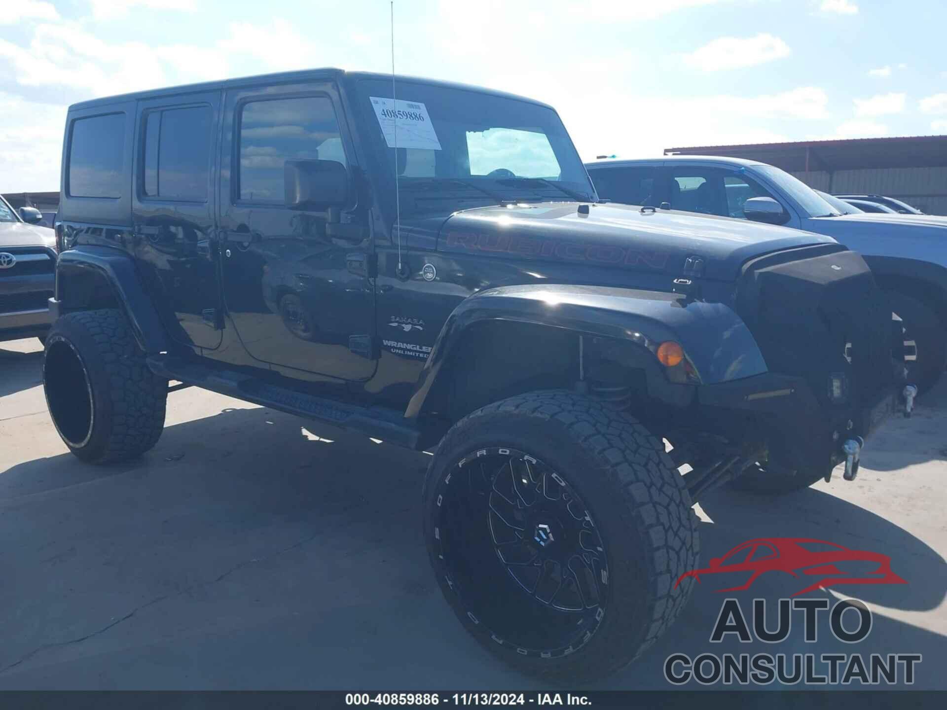 JEEP WRANGLER UNLIMITED 2017 - 1C4HJWEG8HL572209