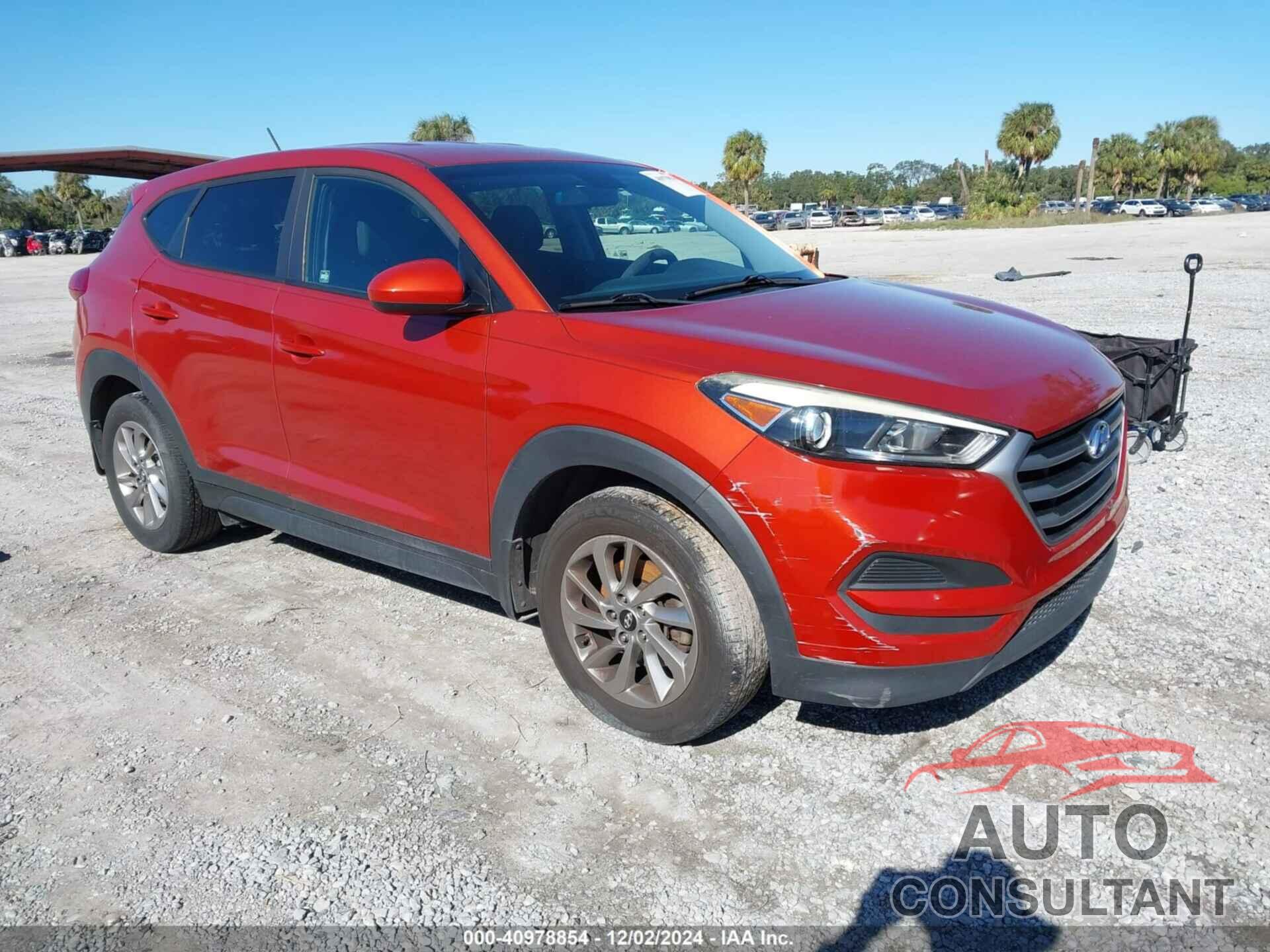 HYUNDAI TUCSON 2017 - KM8J23A41HU480311