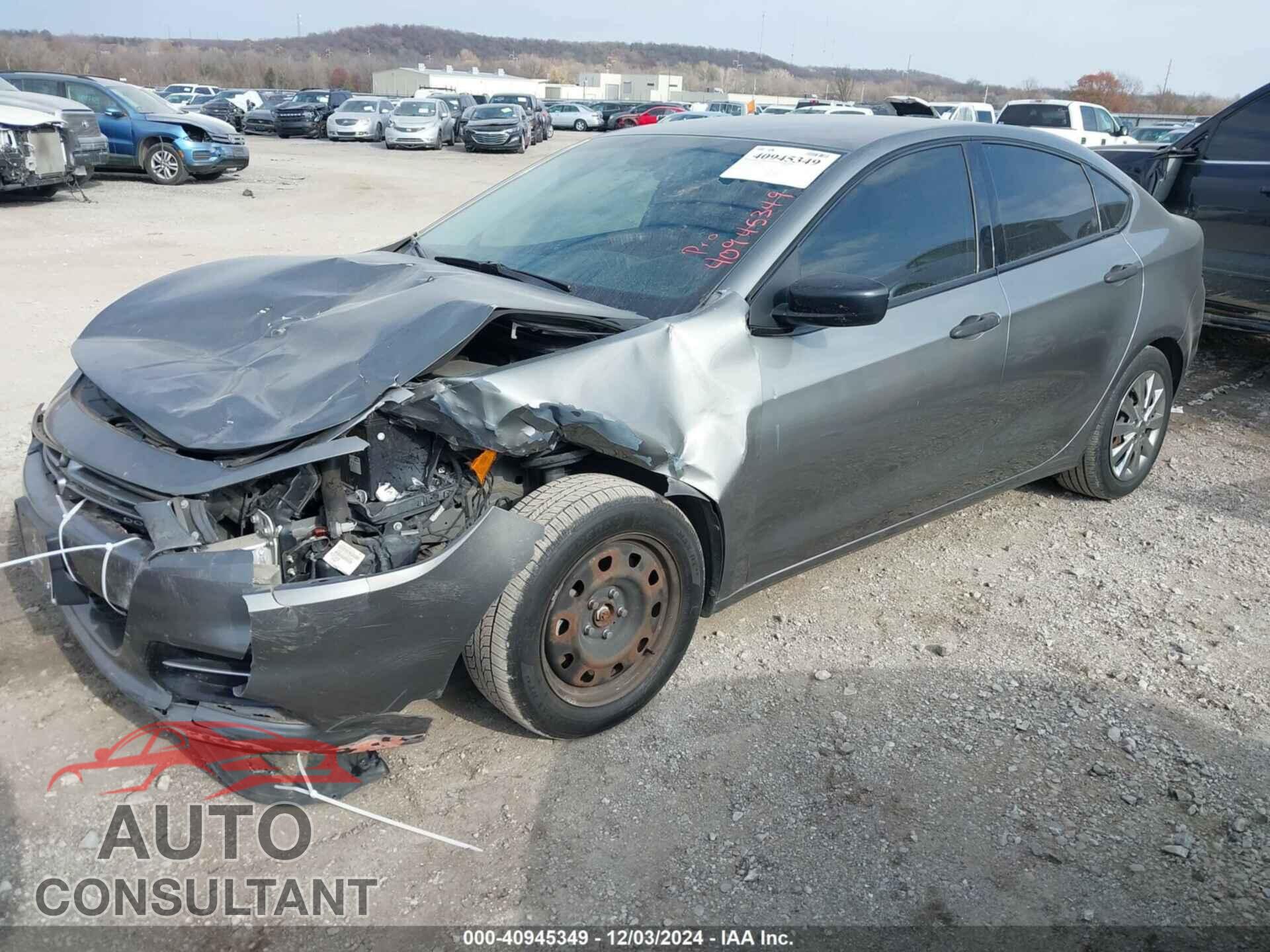 DODGE DART 2013 - 1C3CDFAA0DD285104