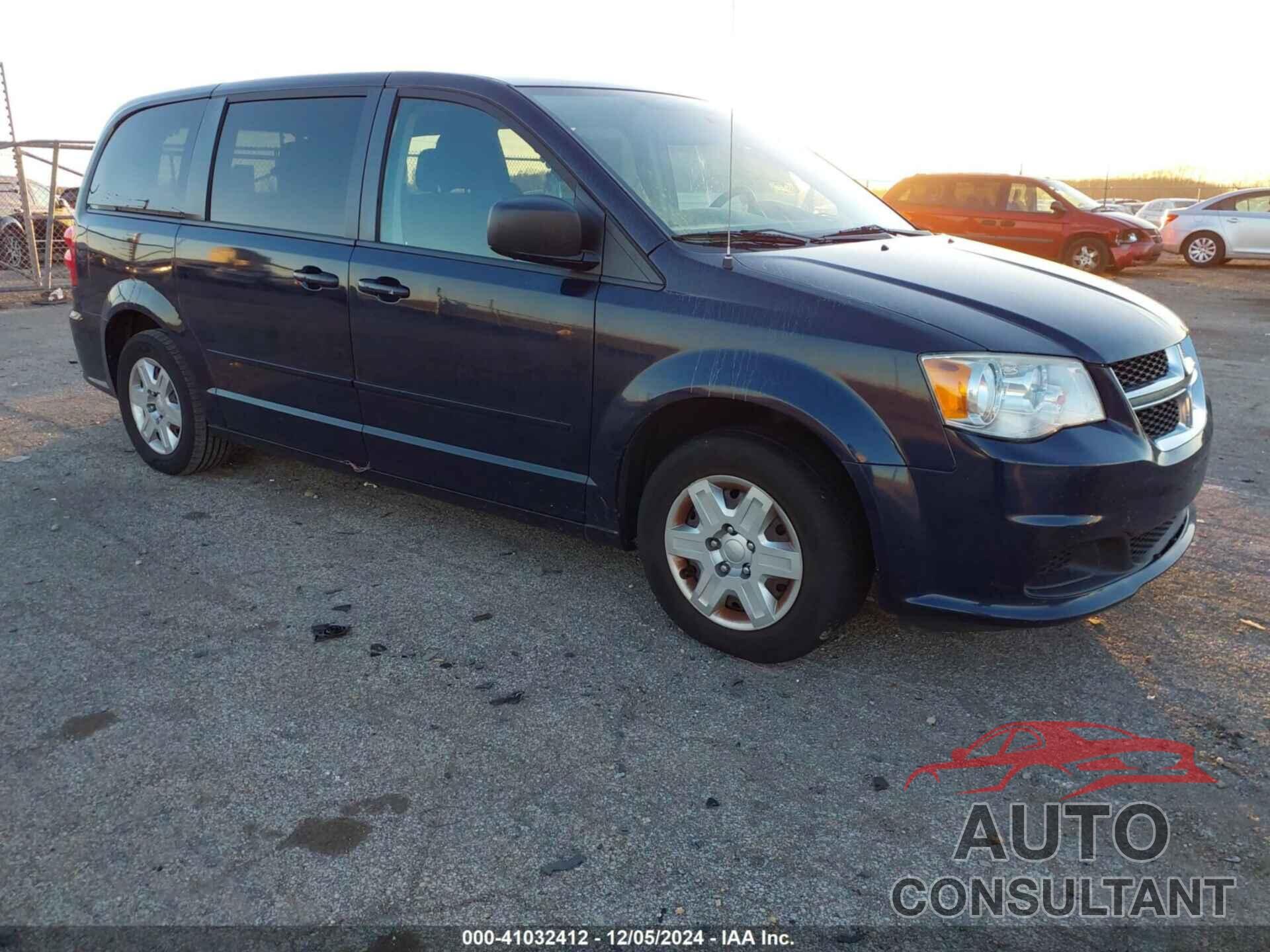 DODGE GRAND CARAVAN 2012 - 2C4RDGBG5CR407529