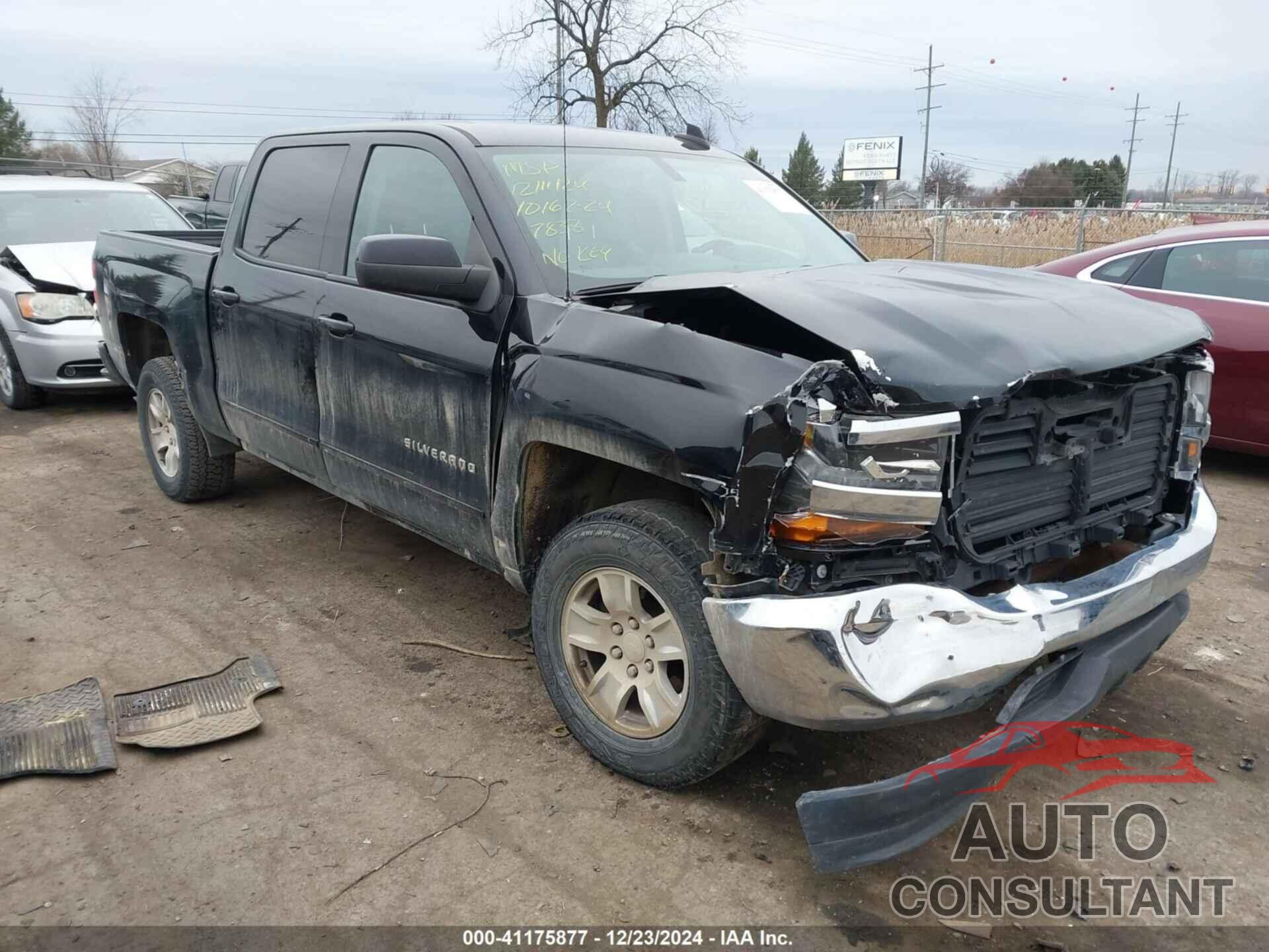 CHEVROLET SILVERADO 1500 2018 - 3GCPCREC7JG127838