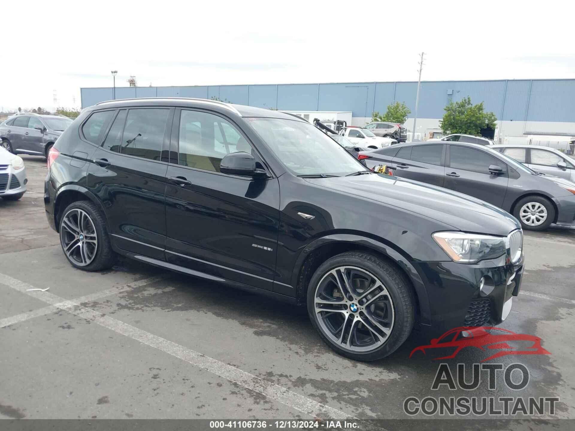 BMW X3 2017 - 5UXWZ7C31H0X42545