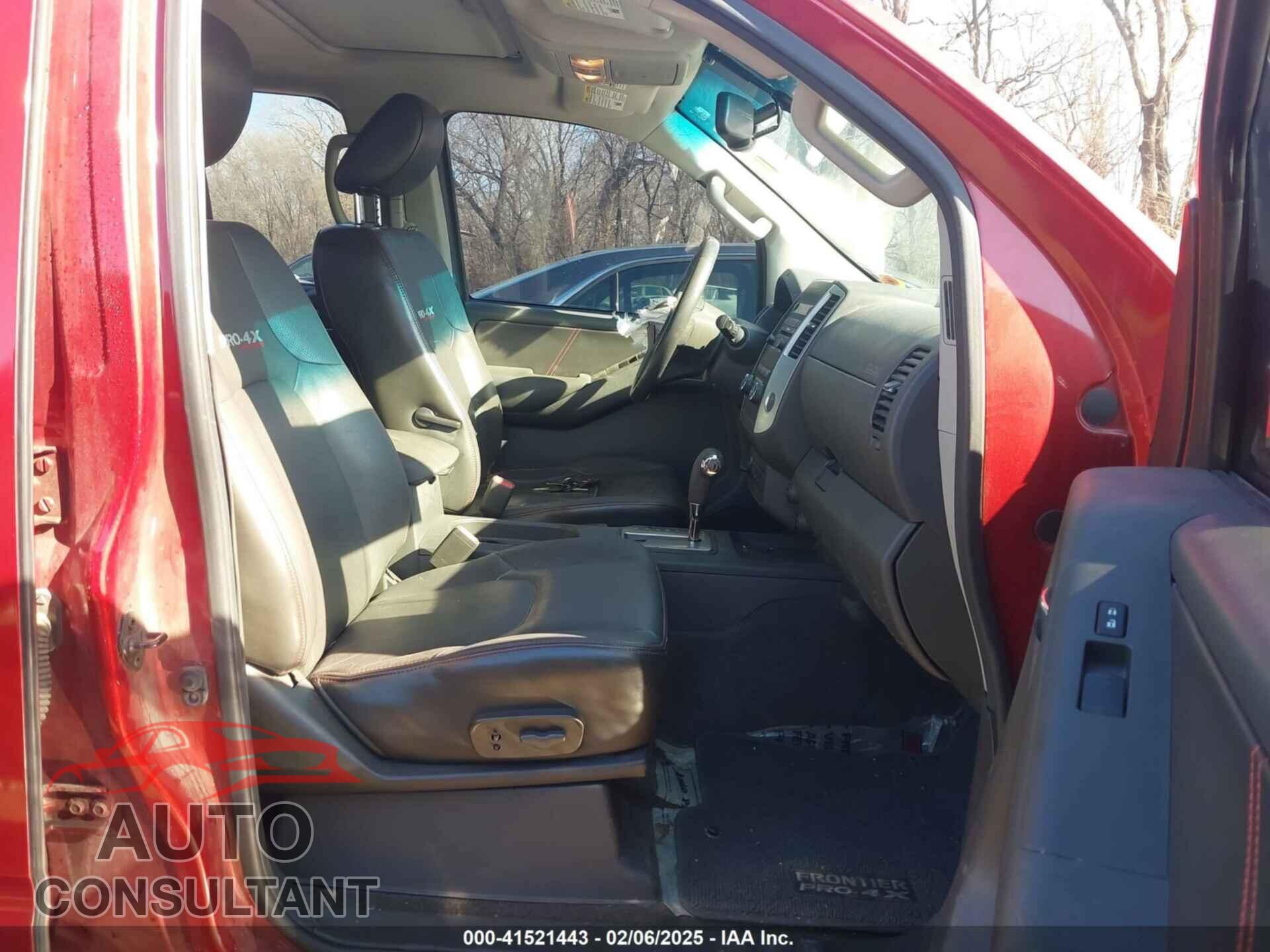 NISSAN FRONTIER 2012 - 1N6AD0EV9CC449352