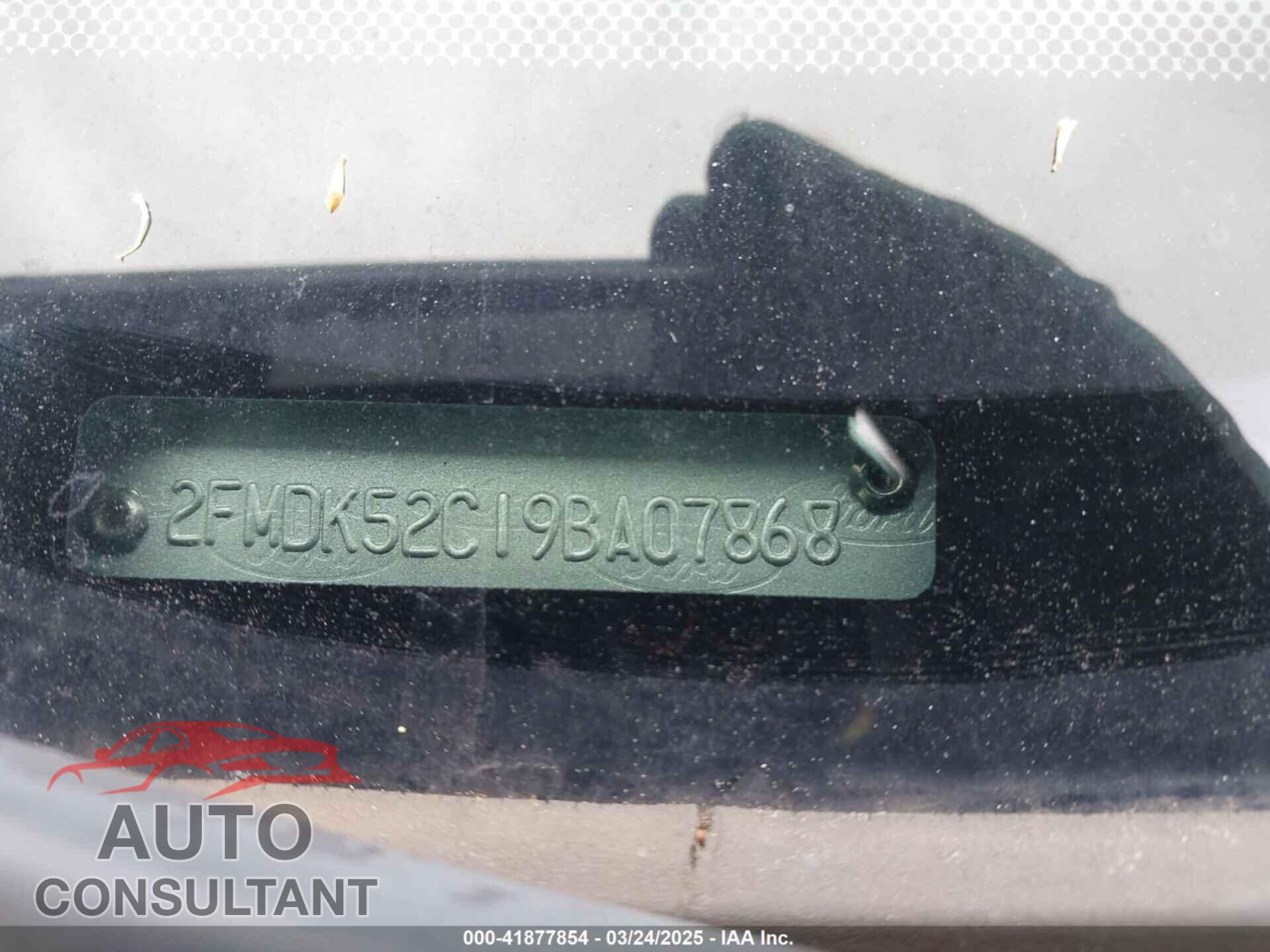 FORD FLEX 2009 - 2FMDK52C19BA07868
