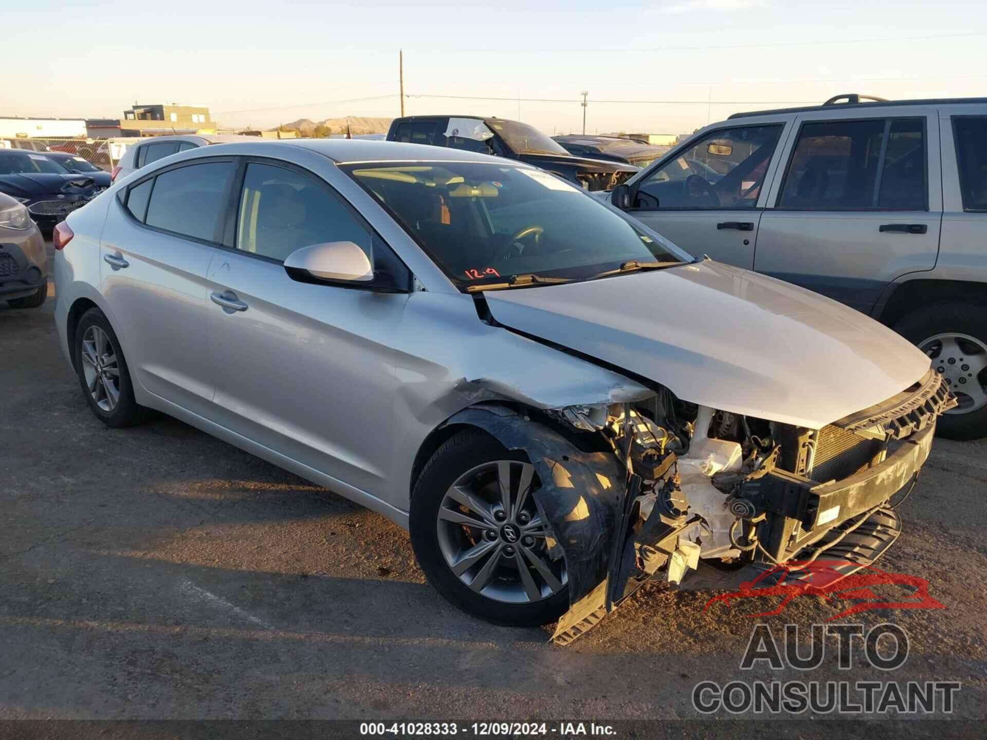 HYUNDAI ELANTRA 2018 - 5NPD84LF2JH395837