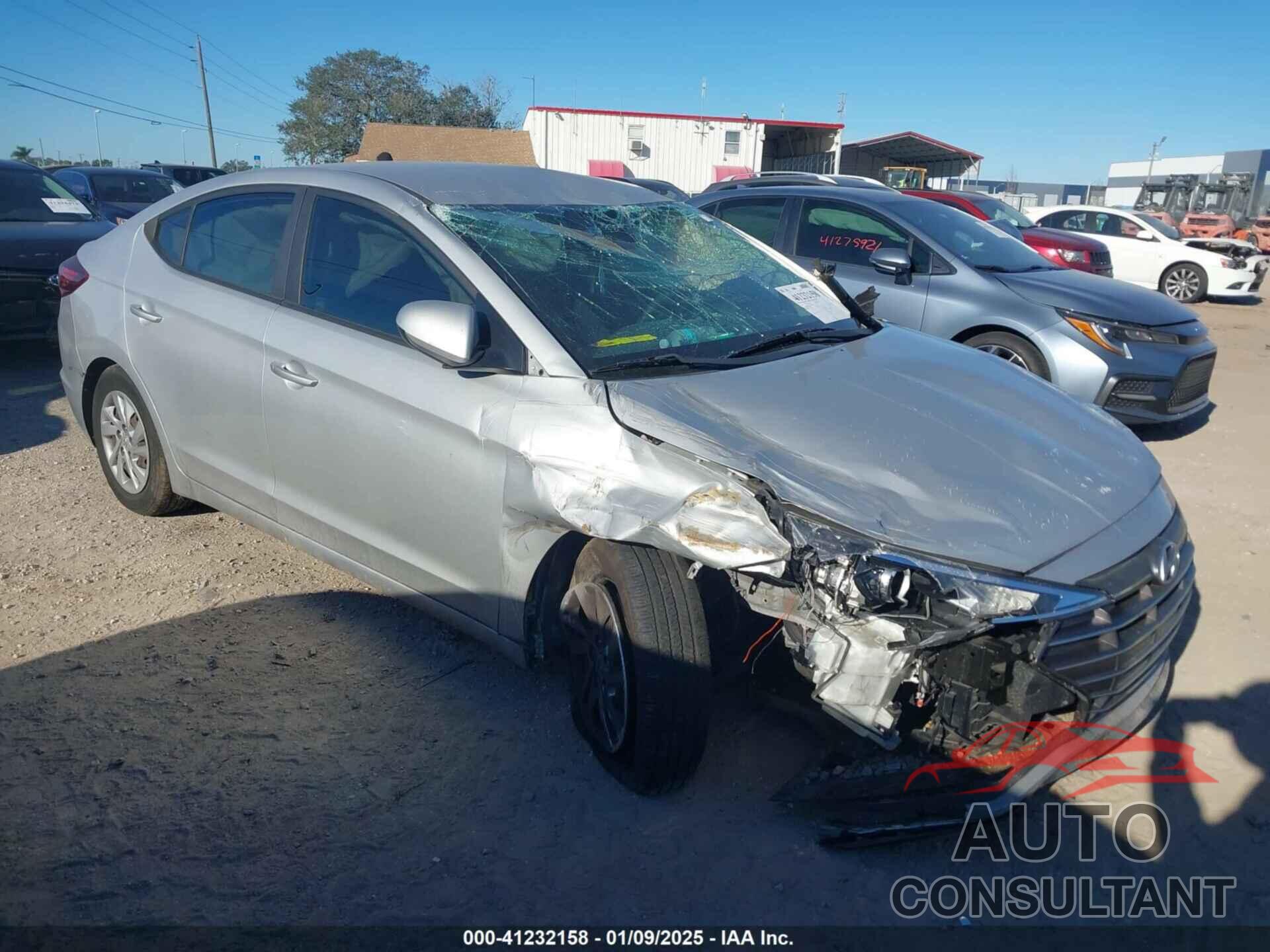 HYUNDAI ELANTRA 2019 - 5NPD74LFXKH433867