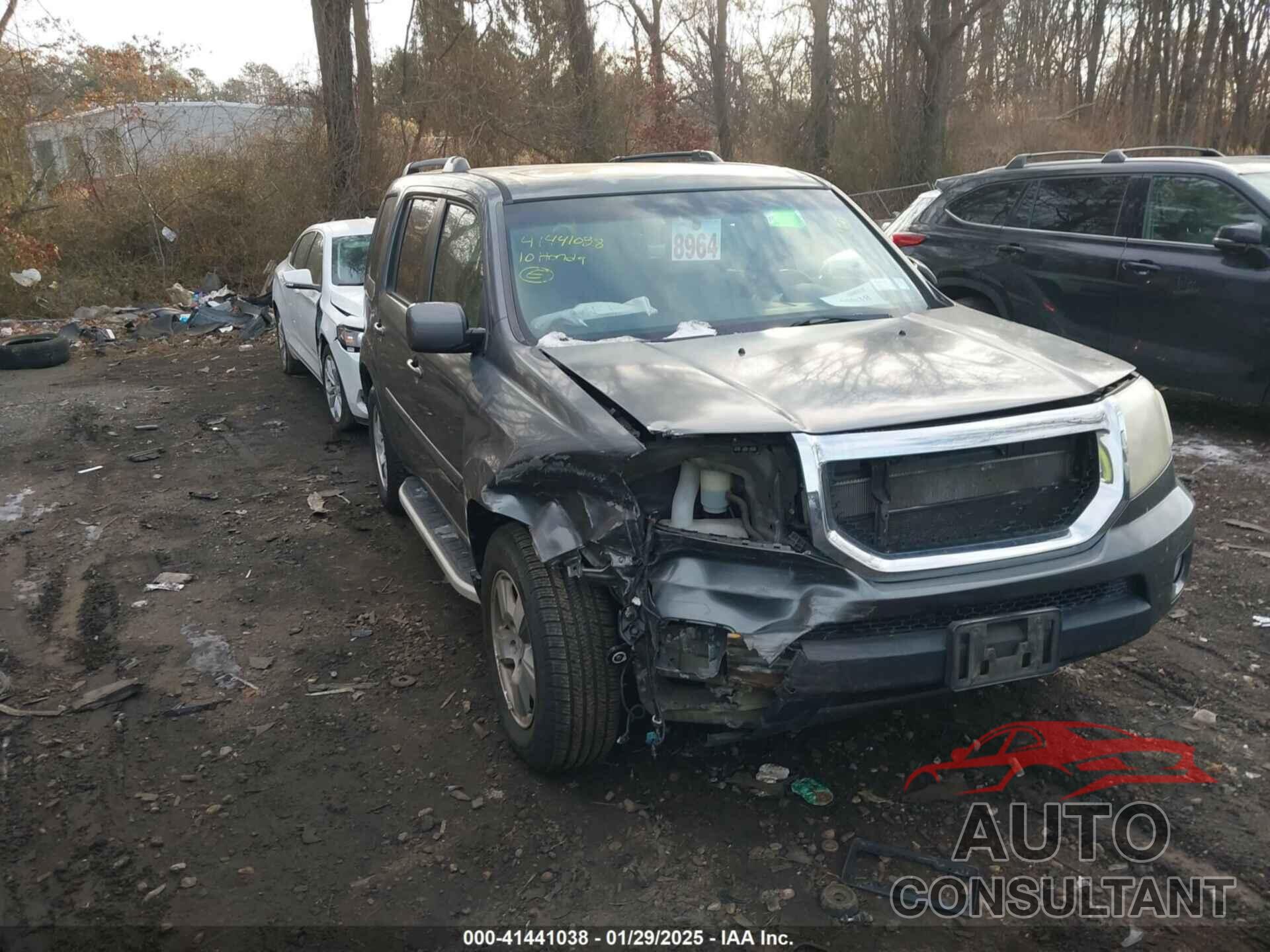 HONDA PILOT 2010 - 5FNYF4H53AB035529