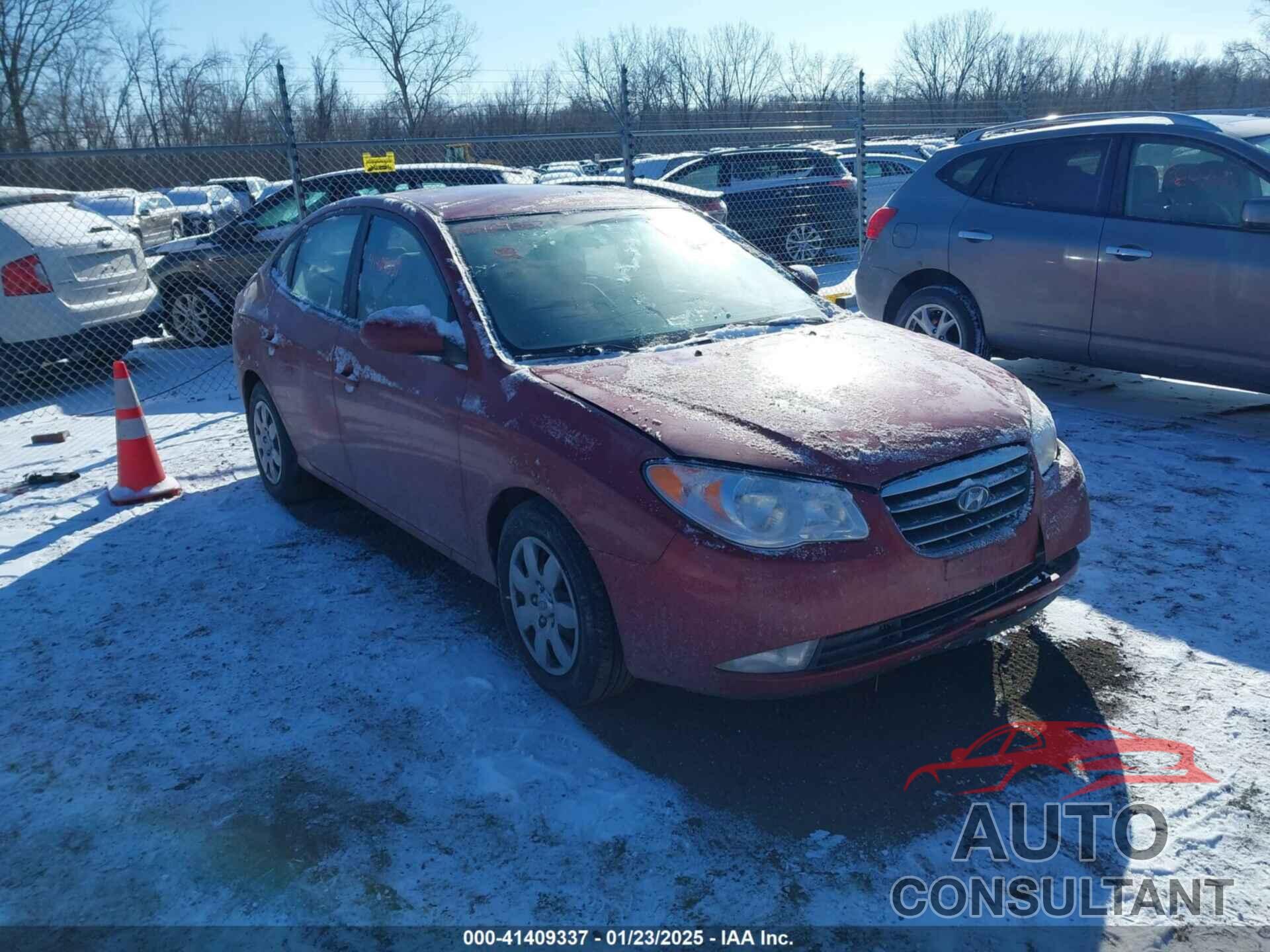 HYUNDAI ELANTRA 2009 - KMHDU46D39U601797