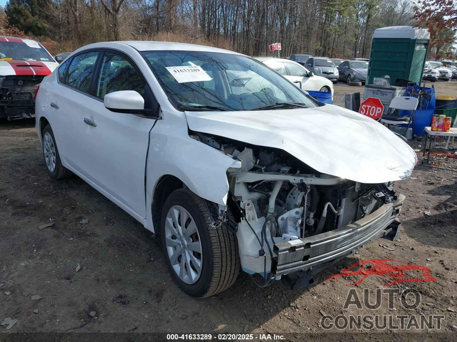 NISSAN SENTRA 2016 - 3N1AB7AP0GL667590