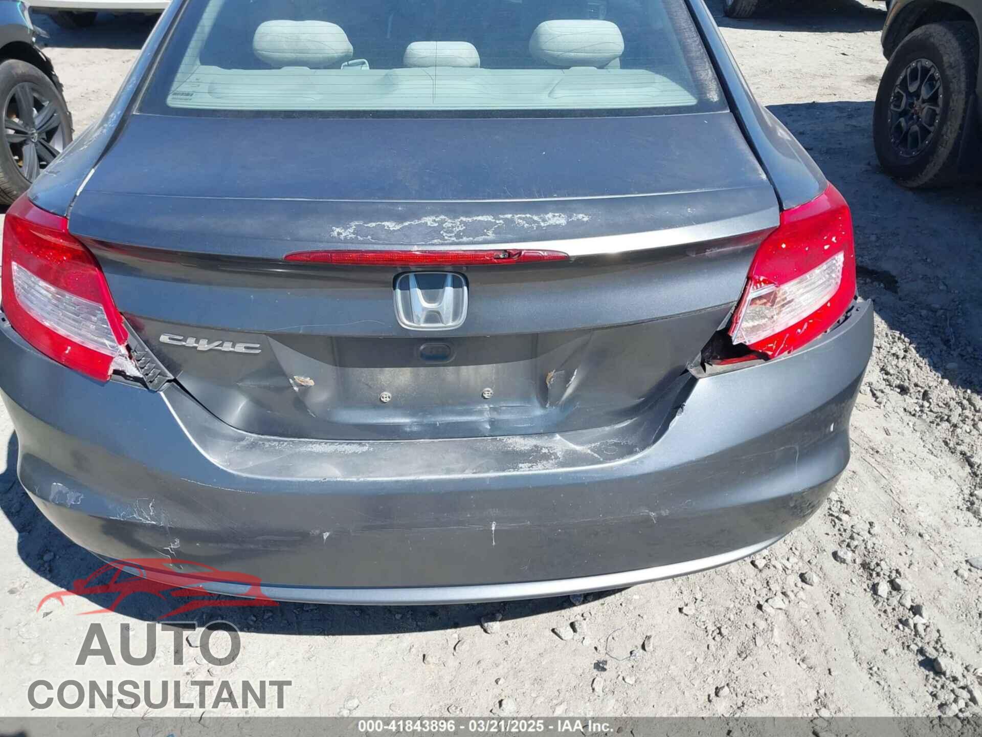 HONDA CIVIC 2012 - 2HGFG3A80CH502276