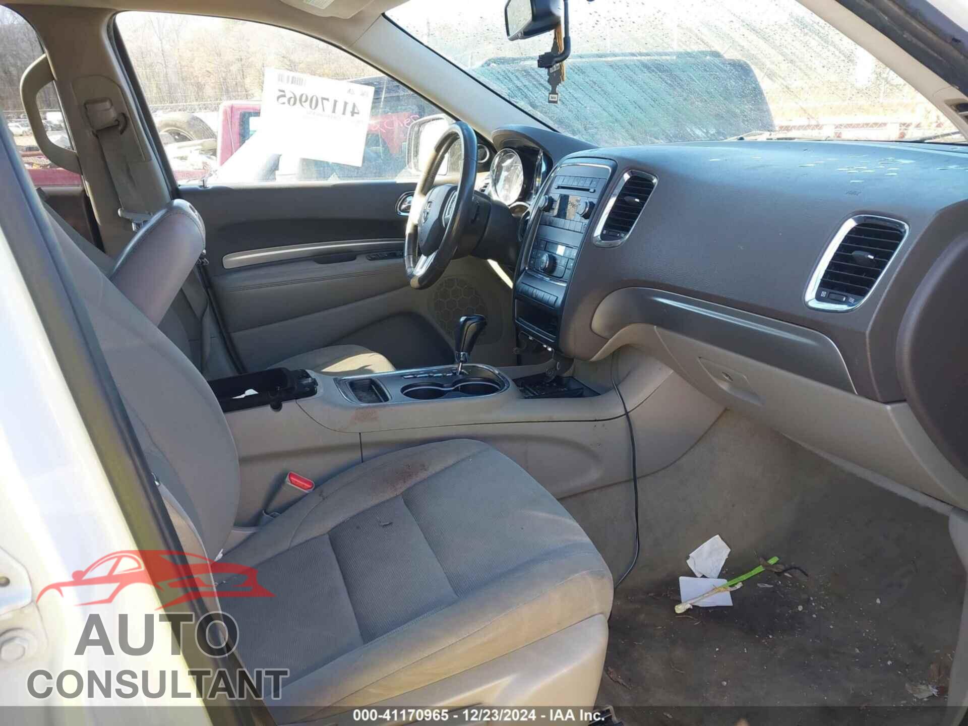 DODGE DURANGO 2013 - 1C4RDJAG2DC671686