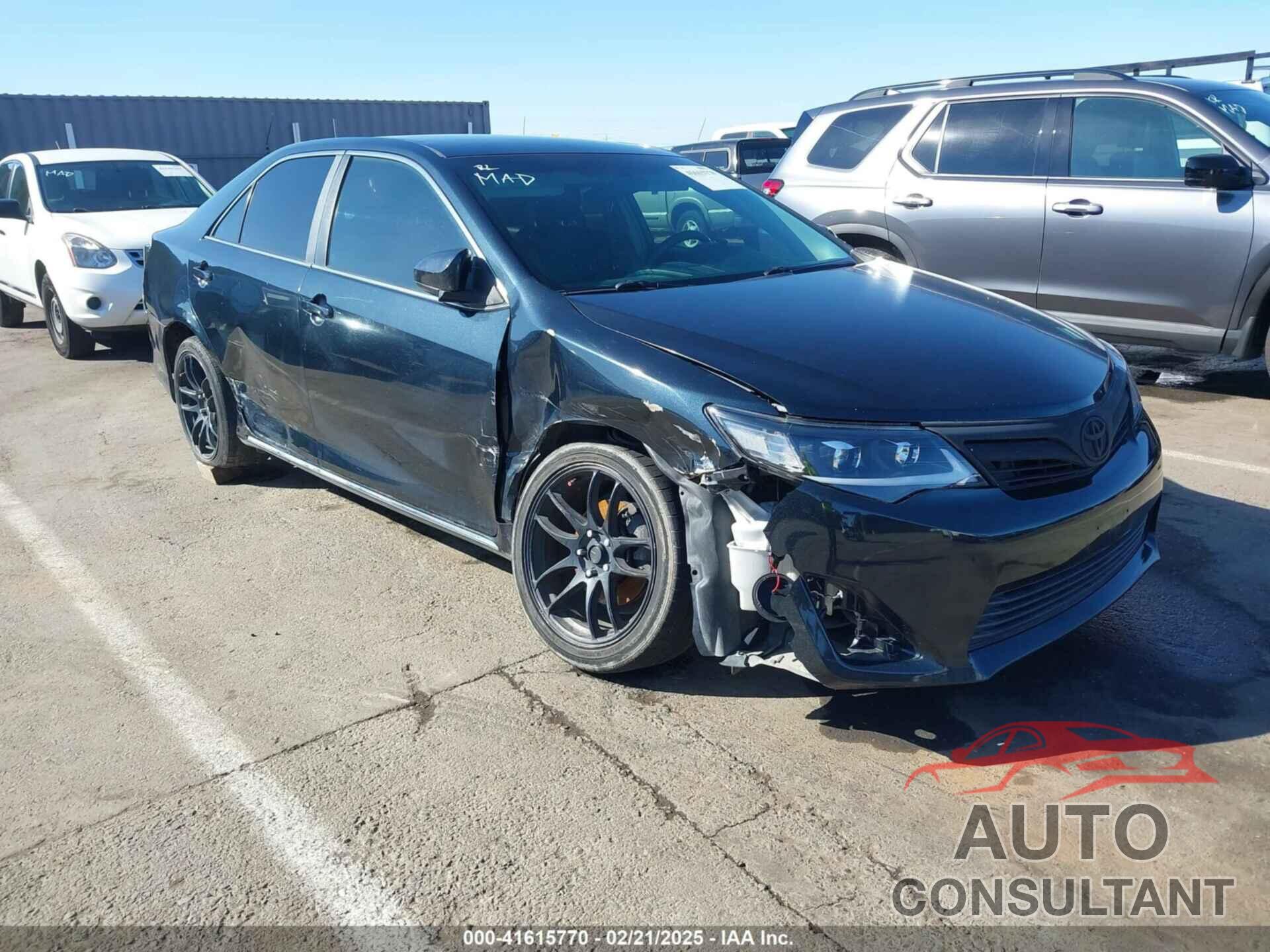 TOYOTA CAMRY 2013 - 4T4BF1FKXDR289698