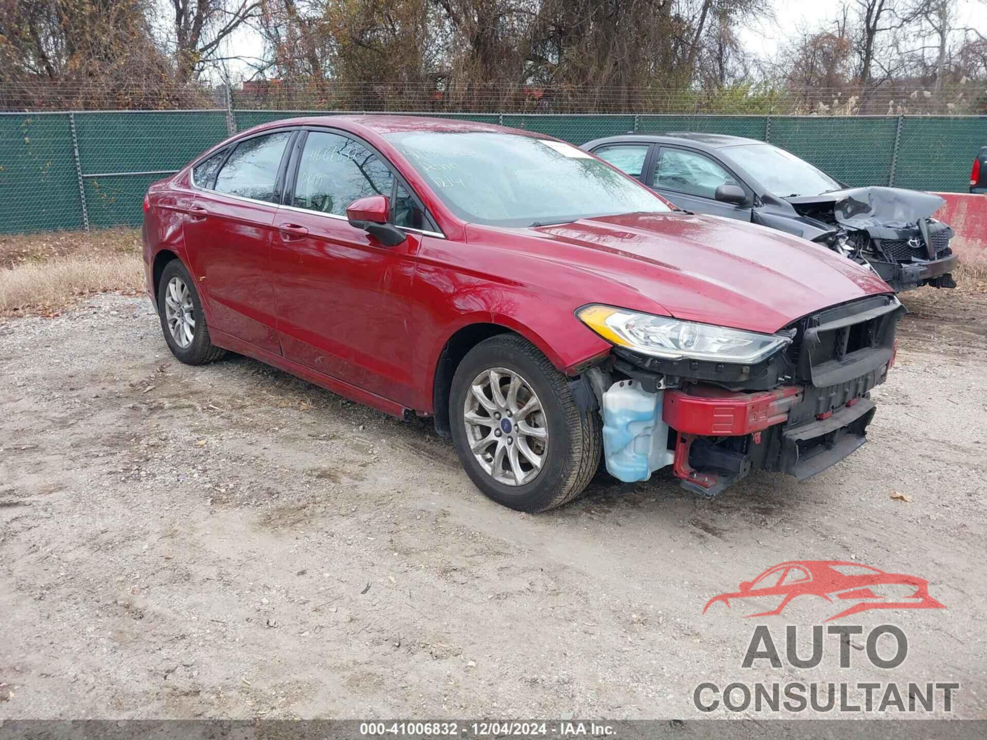 FORD FUSION 2017 - 3FA6P0G76HR403409