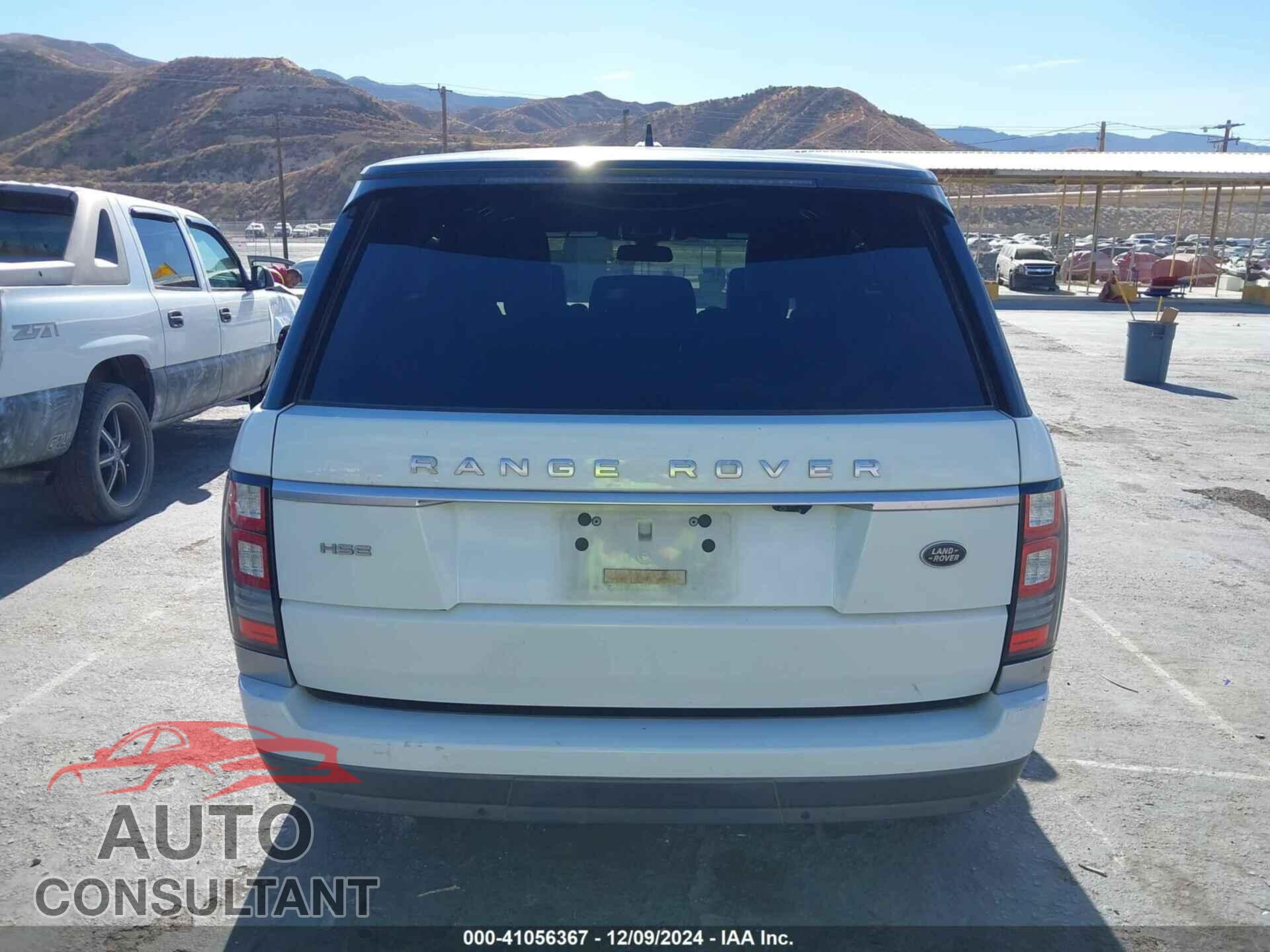 LAND ROVER RANGE ROVER 2016 - SALGS2PF2GA309853