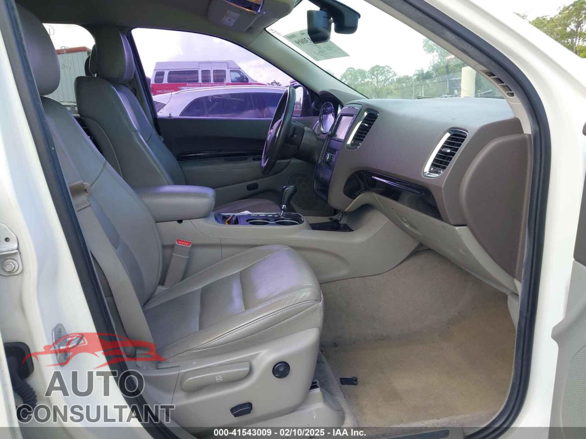 DODGE DURANGO 2012 - 1C4RDHDG3CC182782