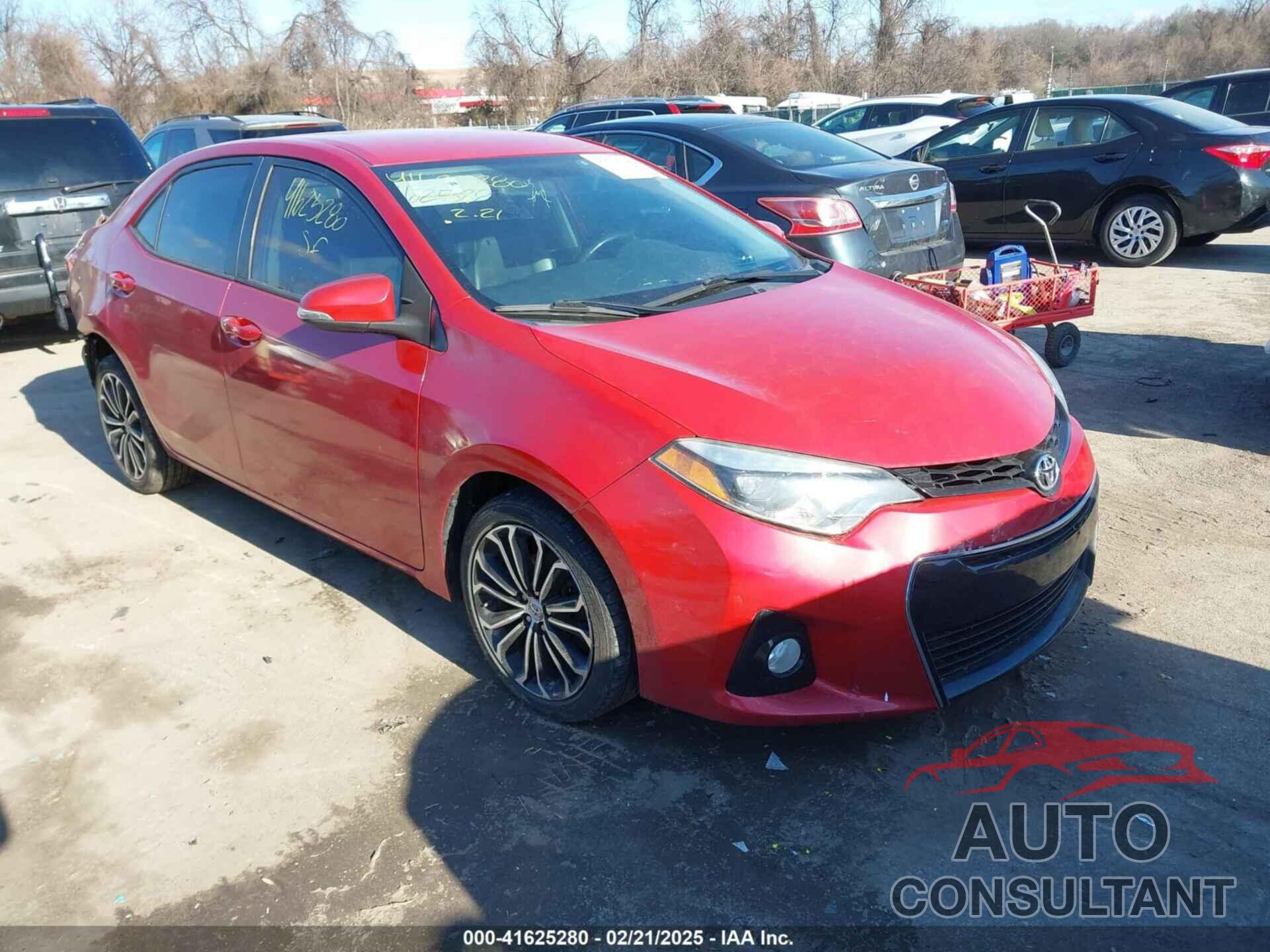 TOYOTA COROLLA 2016 - 2T1BURHEXGC635275