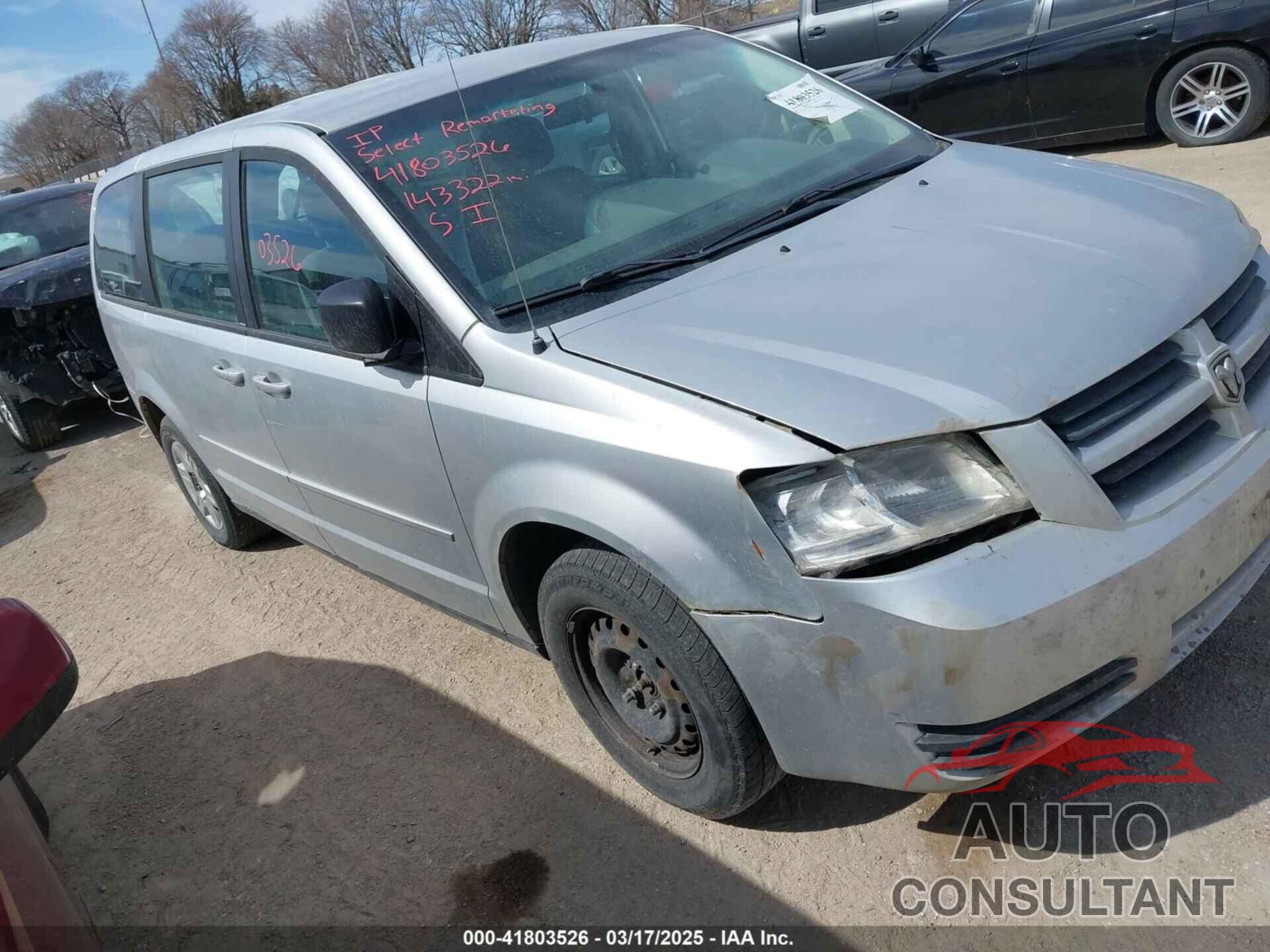 DODGE GRAND CARAVAN 2010 - 2D4RN4DE7AR390675