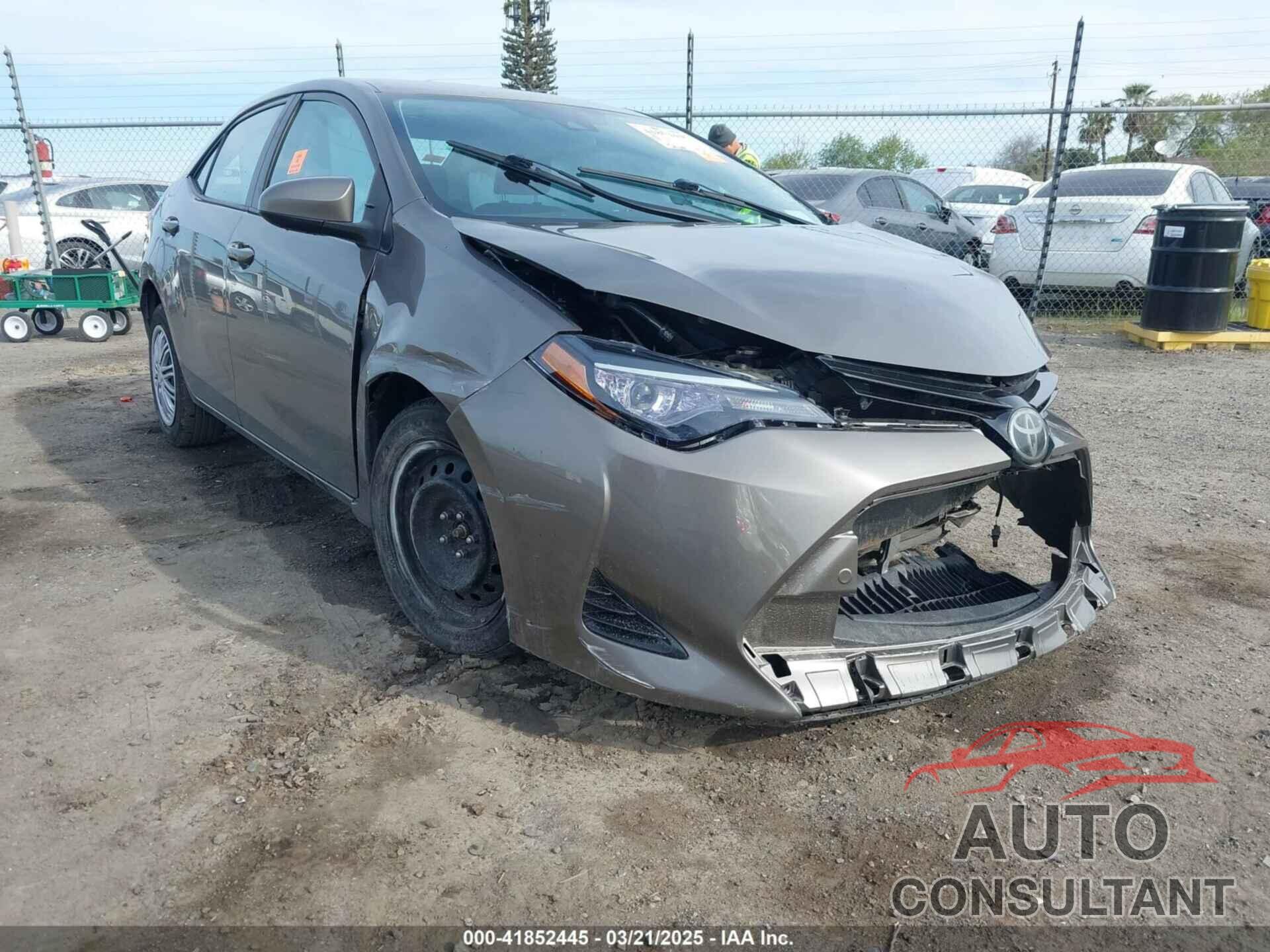 TOYOTA COROLLA 2018 - 2T1BURHE2JC066753