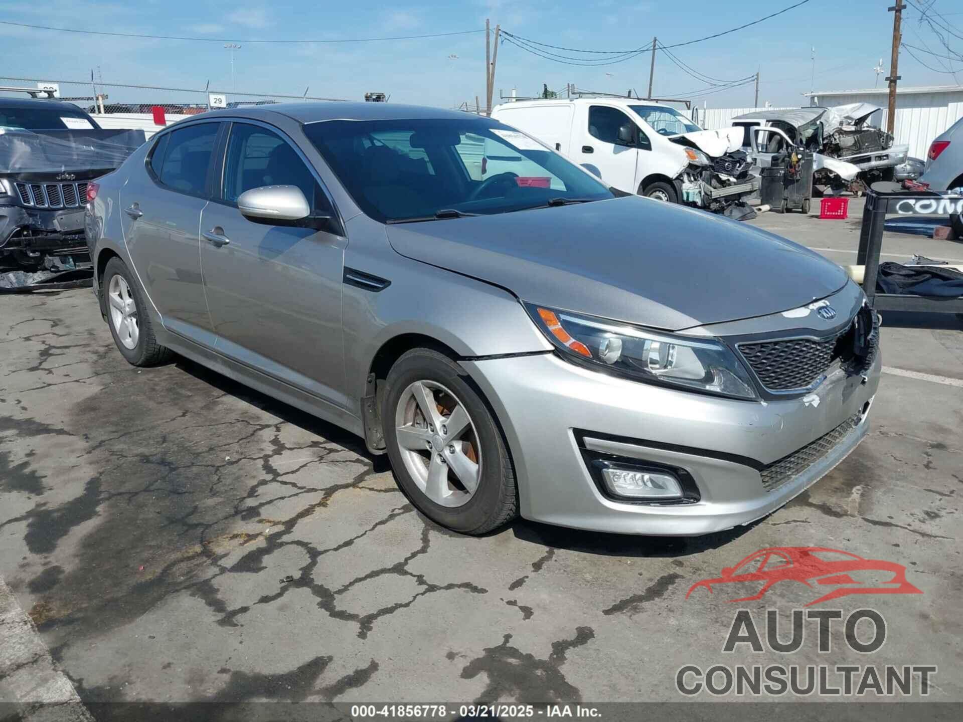 KIA OPTIMA 2014 - KNAGM4A72E5449984