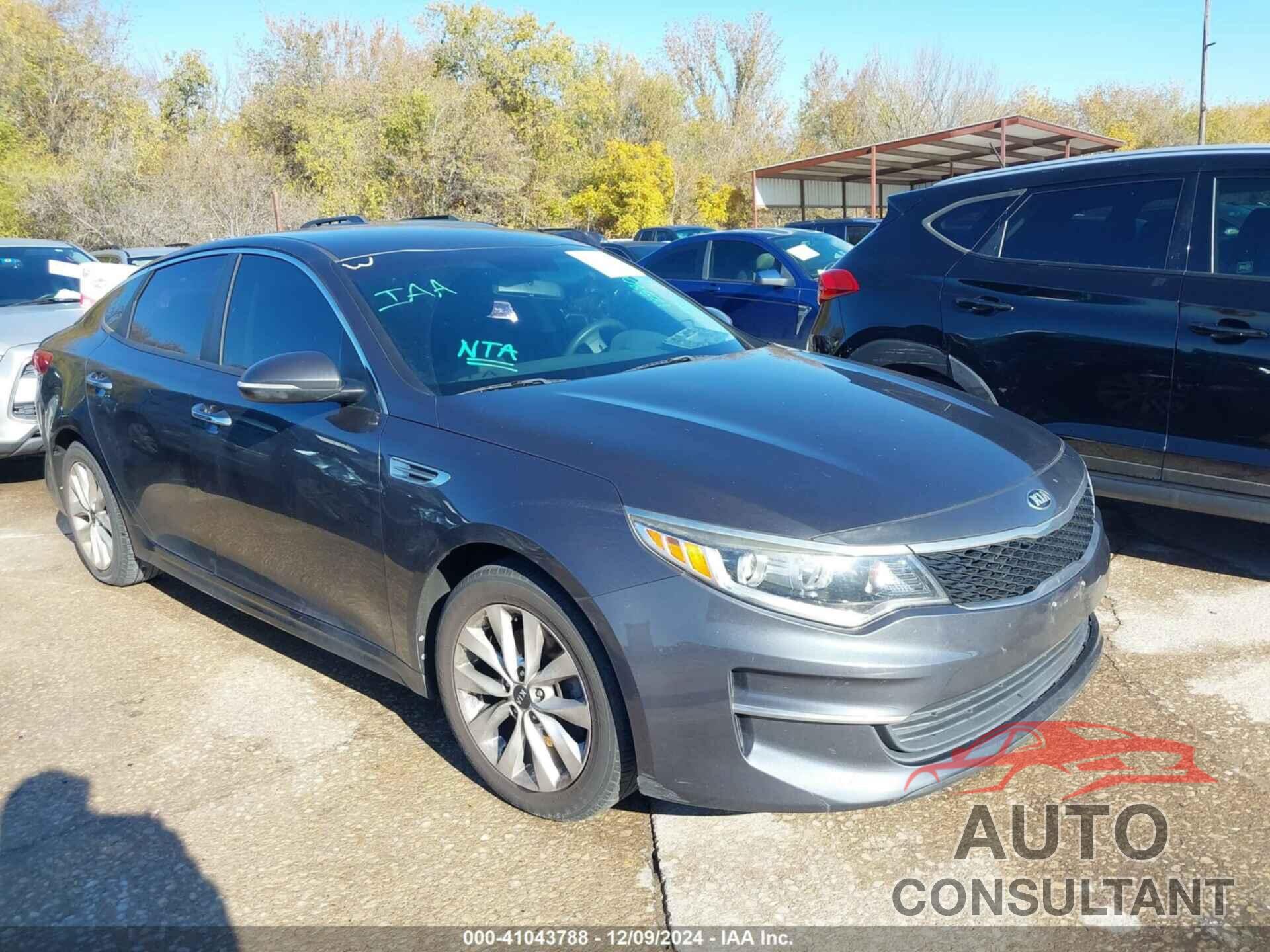 KIA OPTIMA 2017 - 5XXGT4L33HG123806