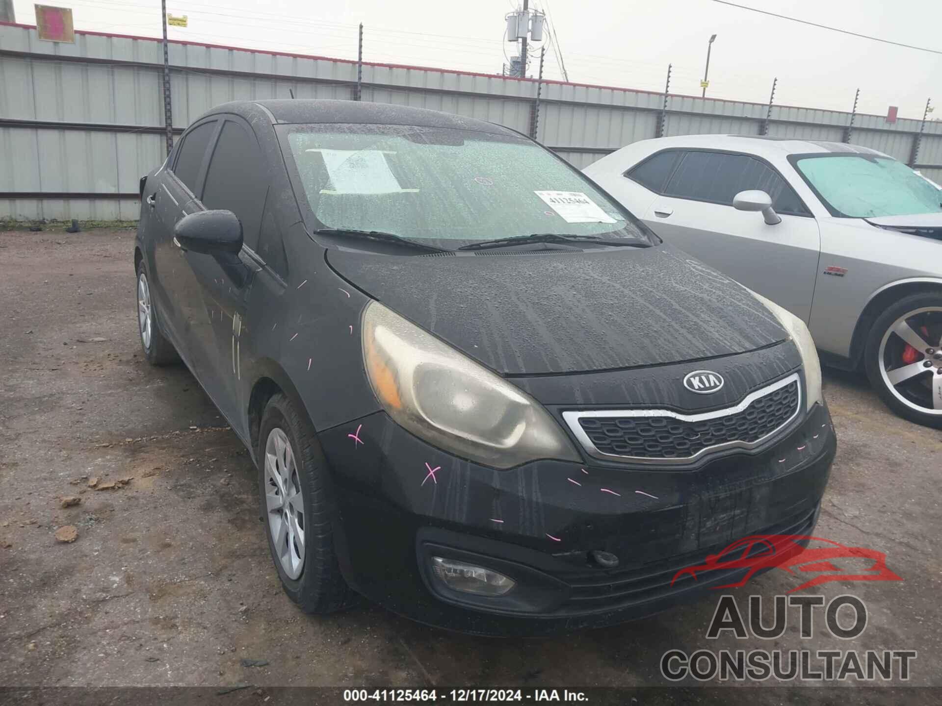 KIA RIO 2013 - KNADM4A37D6273426