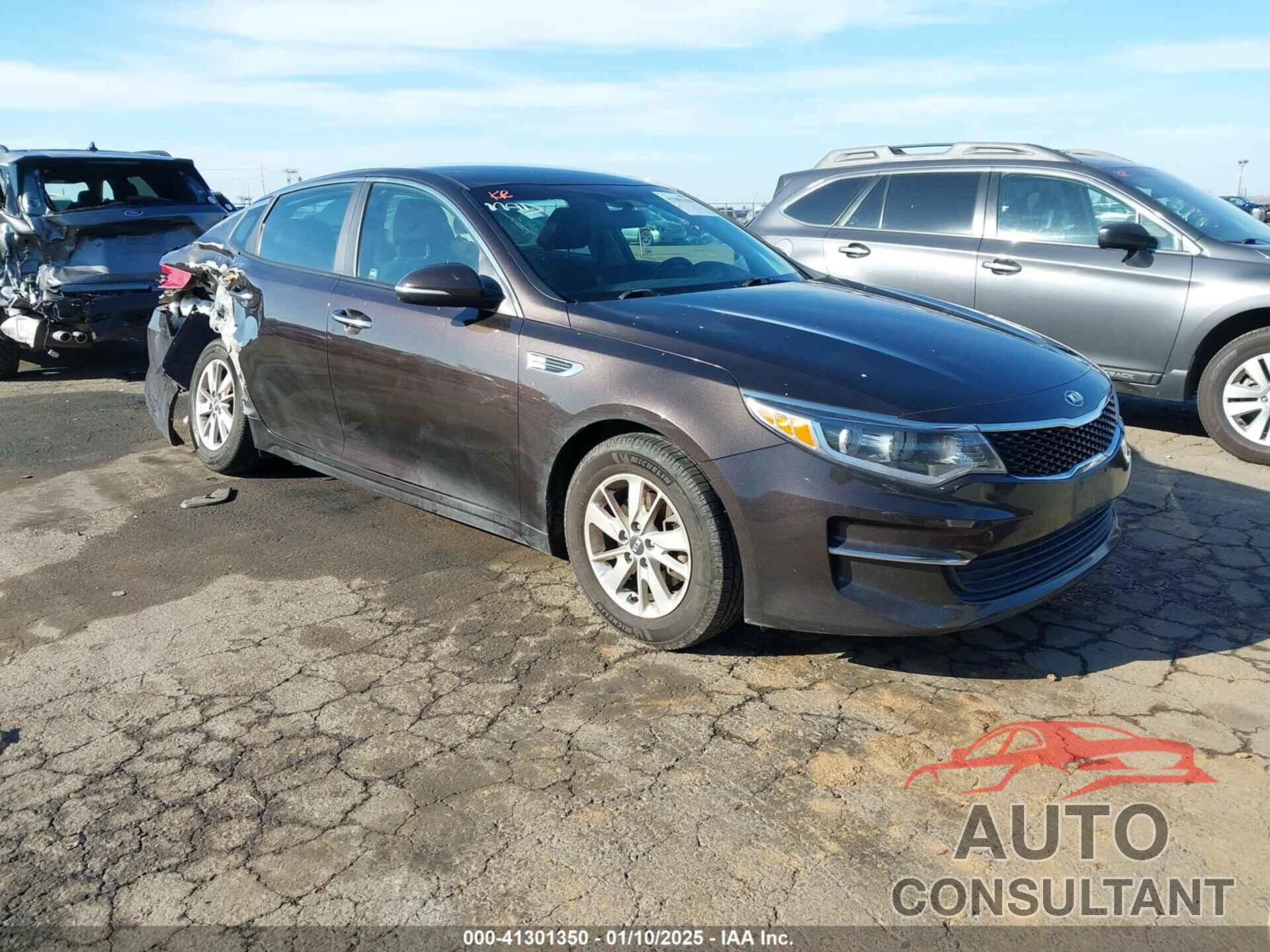 KIA OPTIMA 2018 - KNAGT4L37J5238481