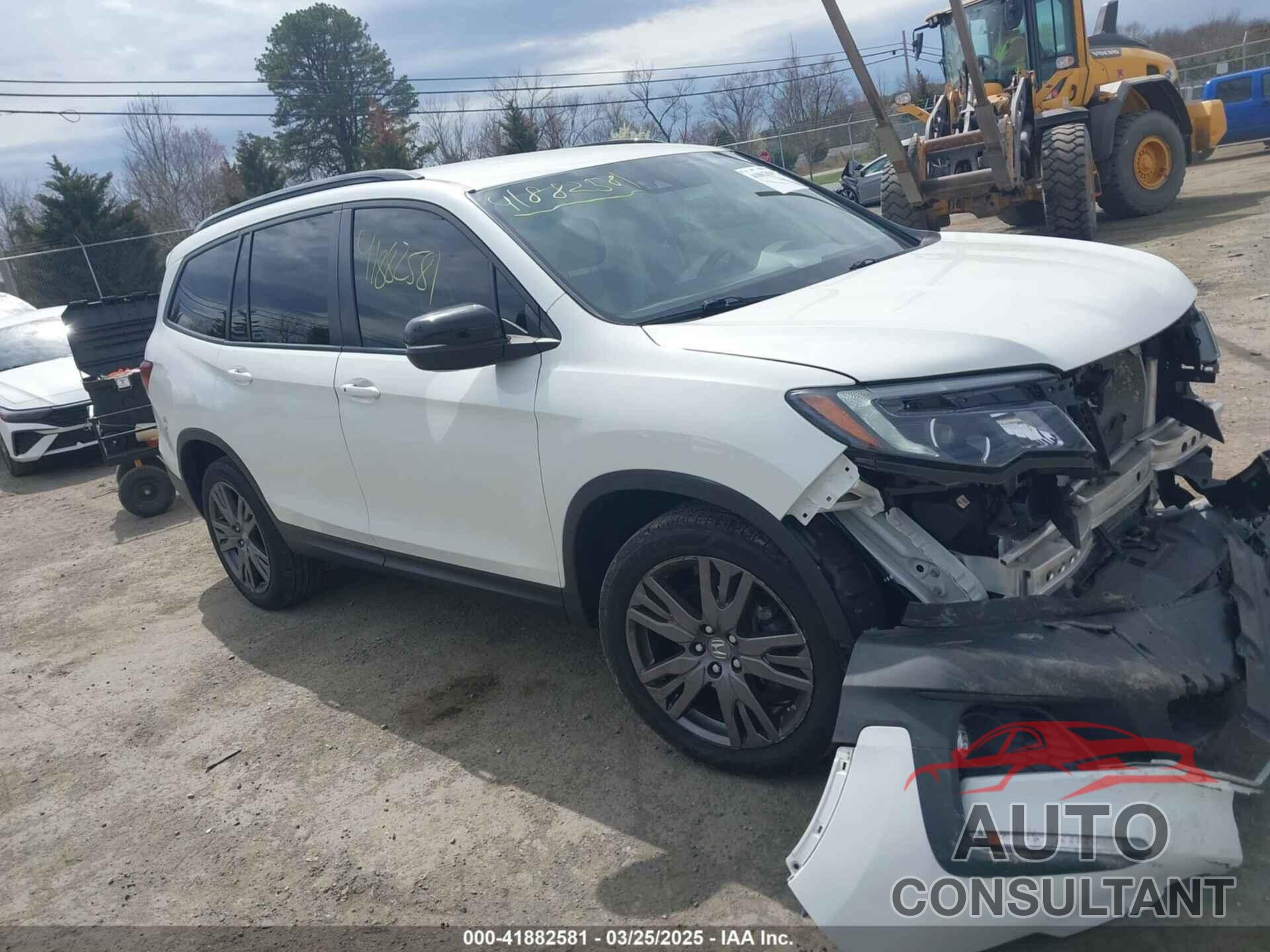 HONDA PILOT 2022 - 5FNYF6H3XNB037388