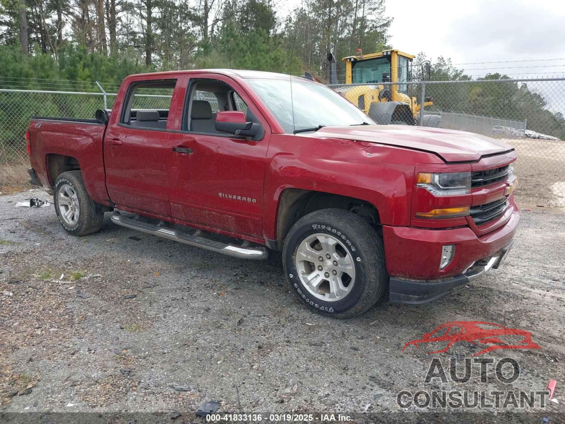 CHEVROLET SILVERADO 1500 2018 - 3GCUKREC5JG484375