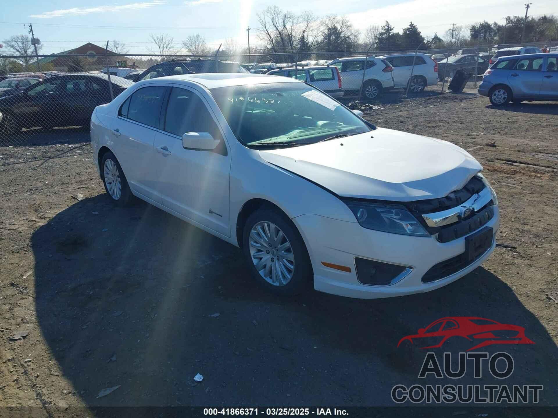 FORD FUSION HYBRID 2010 - 3FADP0L37AR381176