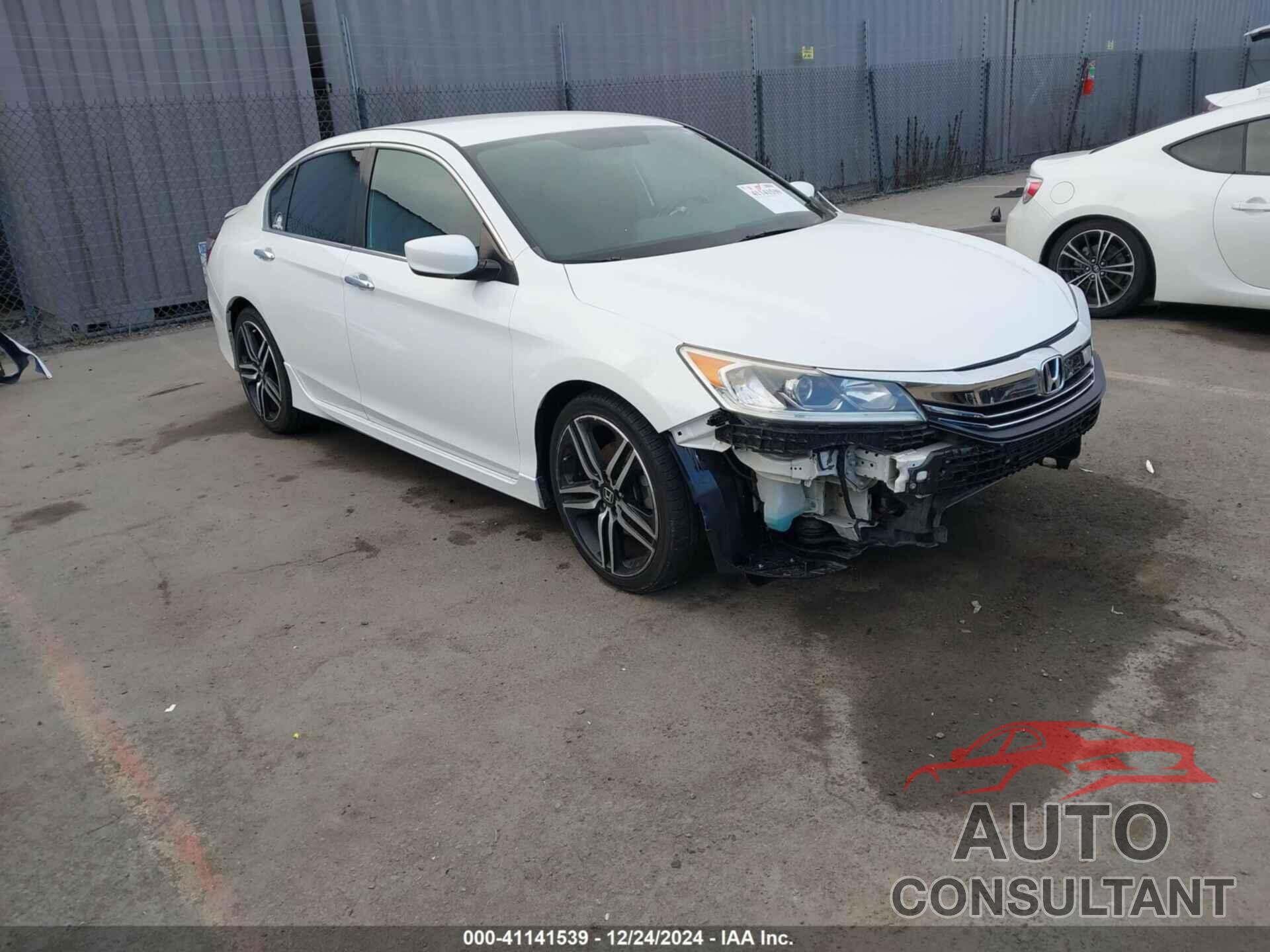 HONDA ACCORD 2017 - 1HGCR2F55HA205788