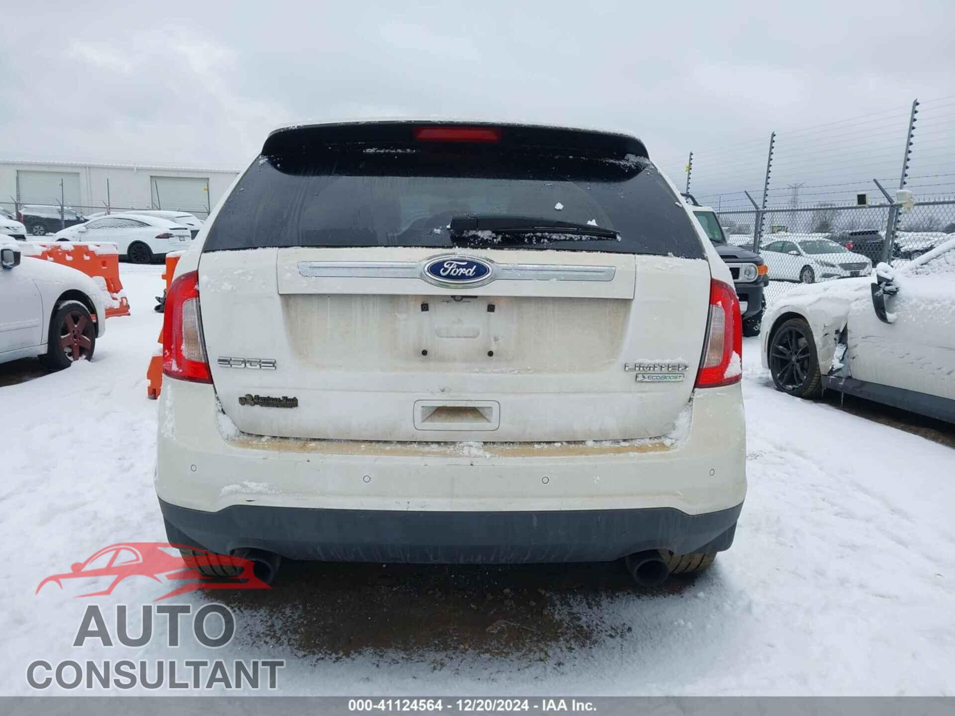 FORD EDGE 2012 - 2FMDK3K93CBA18936