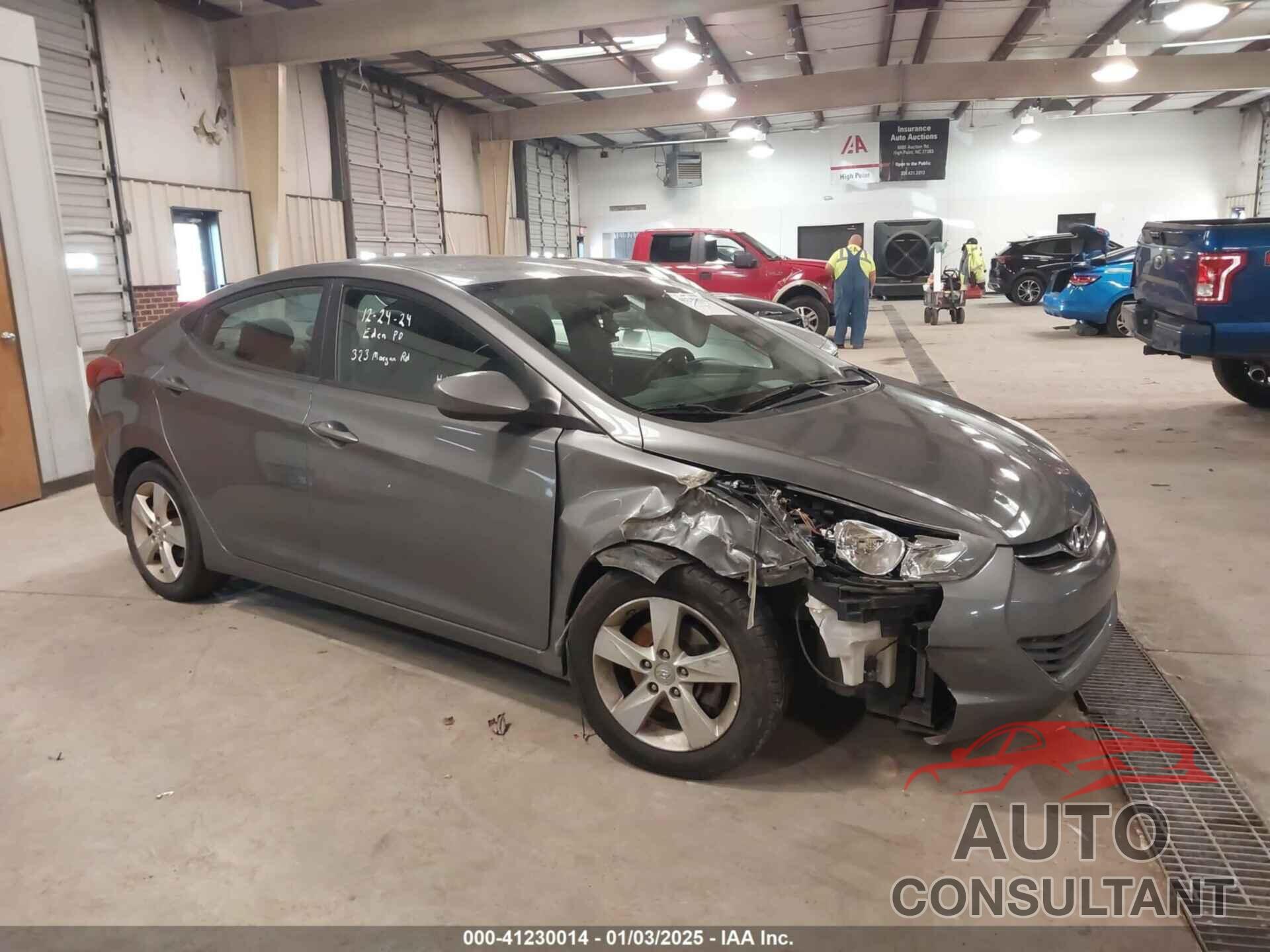 HYUNDAI ELANTRA 2013 - 5NPDH4AE8DH355020