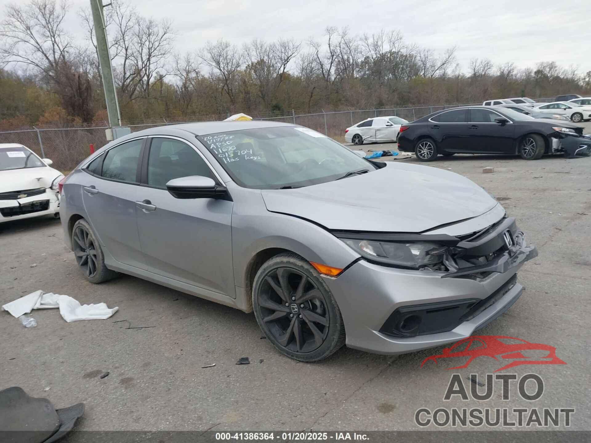 HONDA CIVIC 2020 - 19XFC2F82LE015704