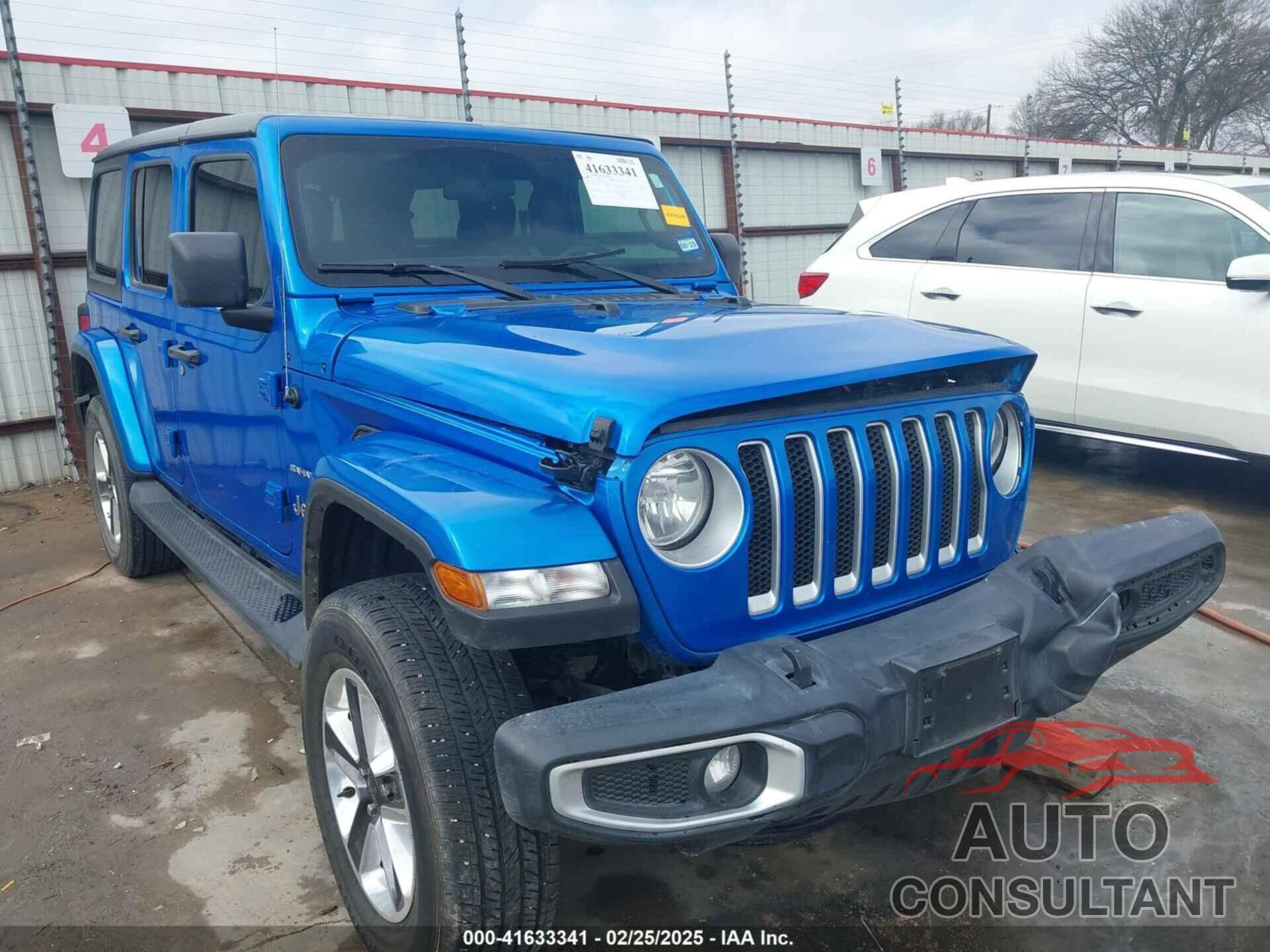 JEEP WRANGLER UNLIMITED 2021 - 1C4HJXEN2MW783709