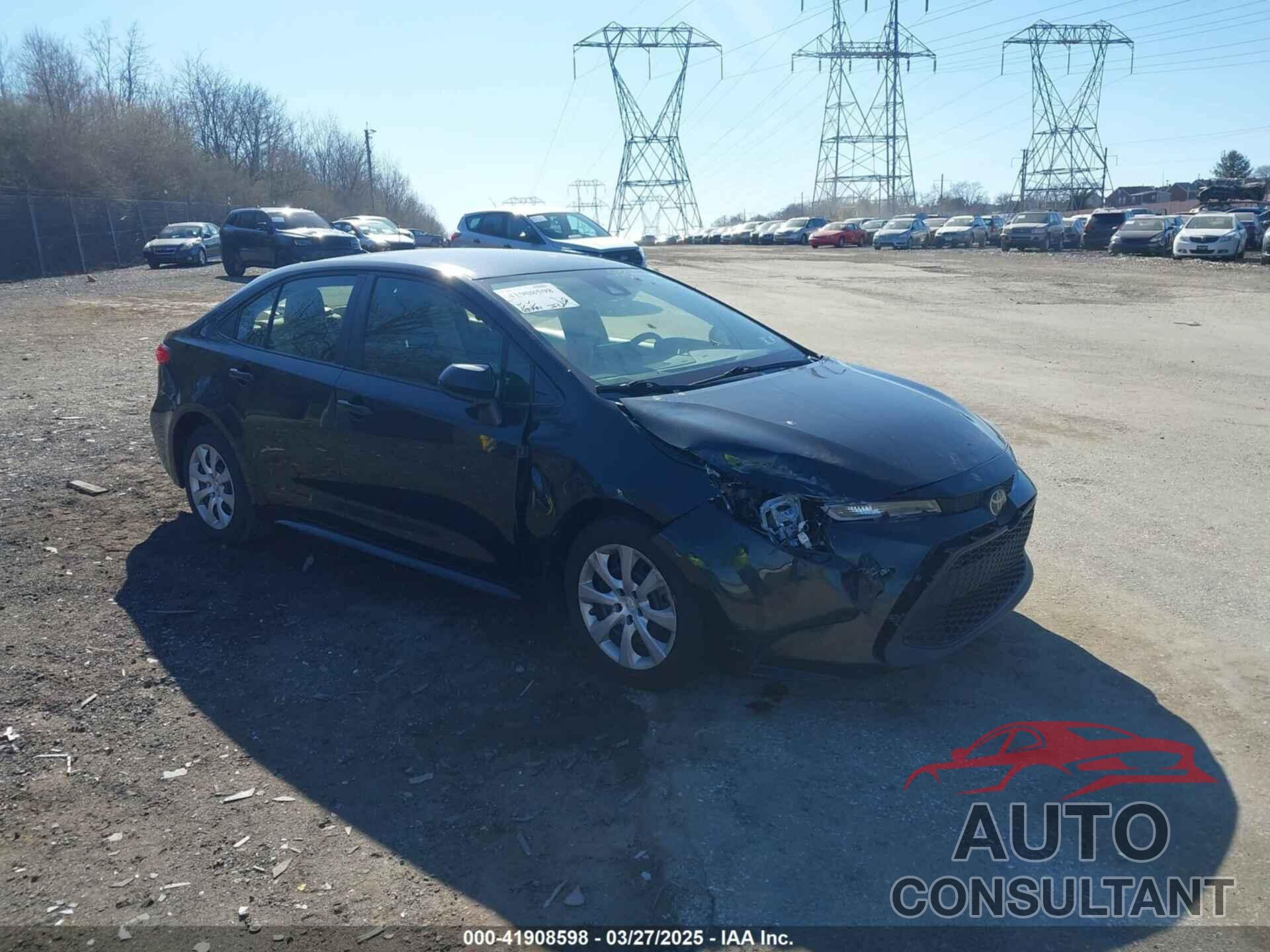 TOYOTA COROLLA 2020 - JTDEPRAEXLJ082818