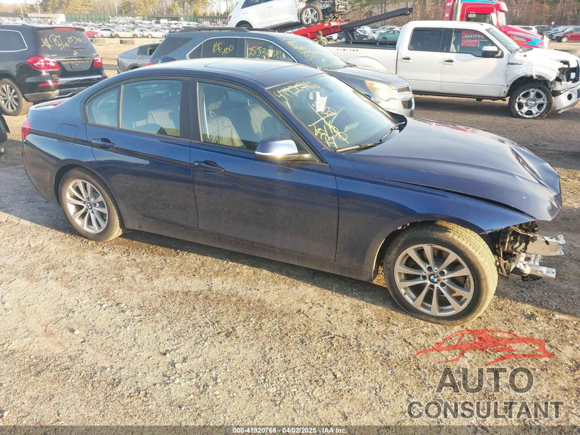 BMW 320I 2017 - WBA8E5G34HNU44446