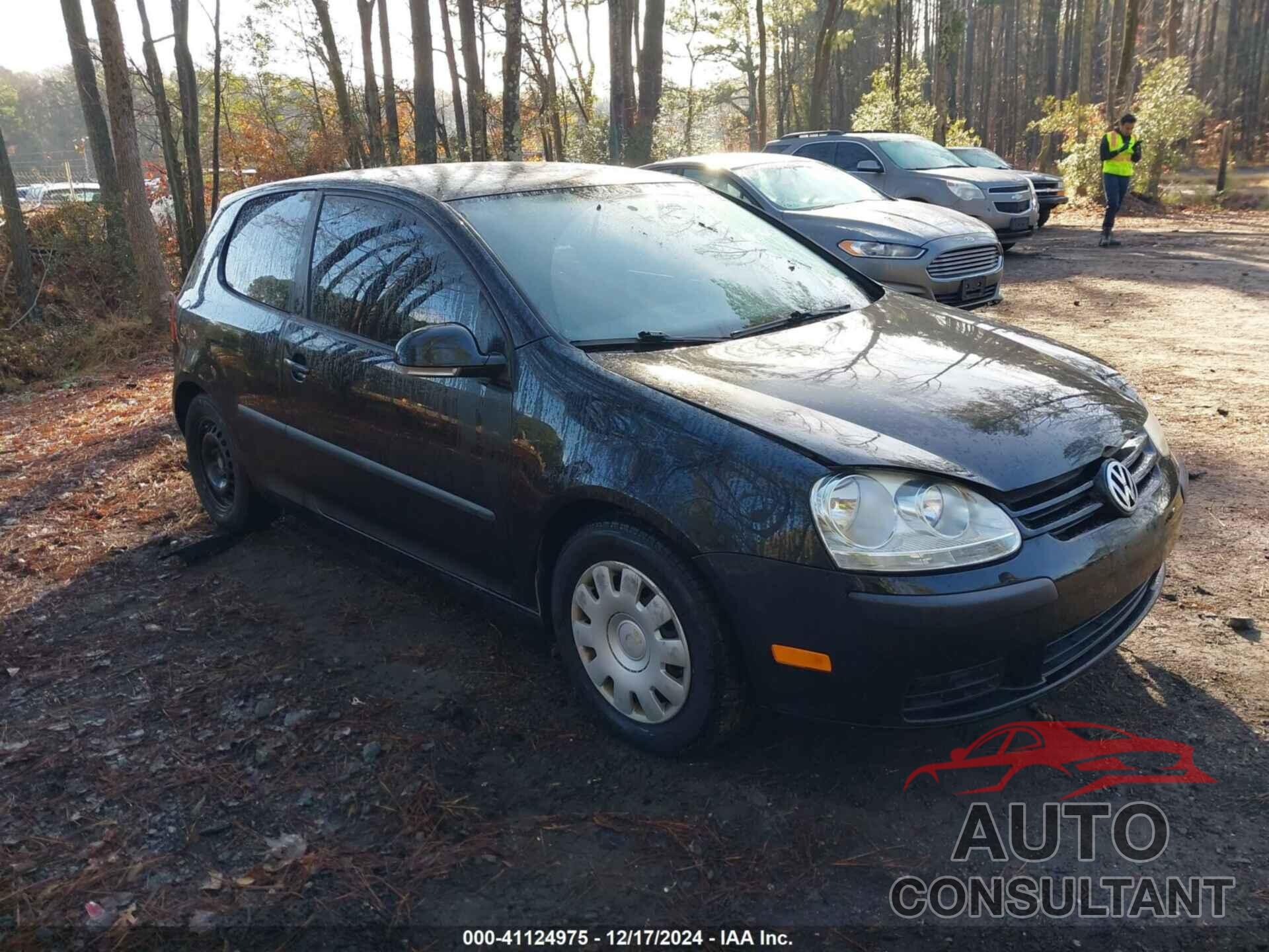 VOLKSWAGEN RABBIT 2009 - WVWBB71K49W075399
