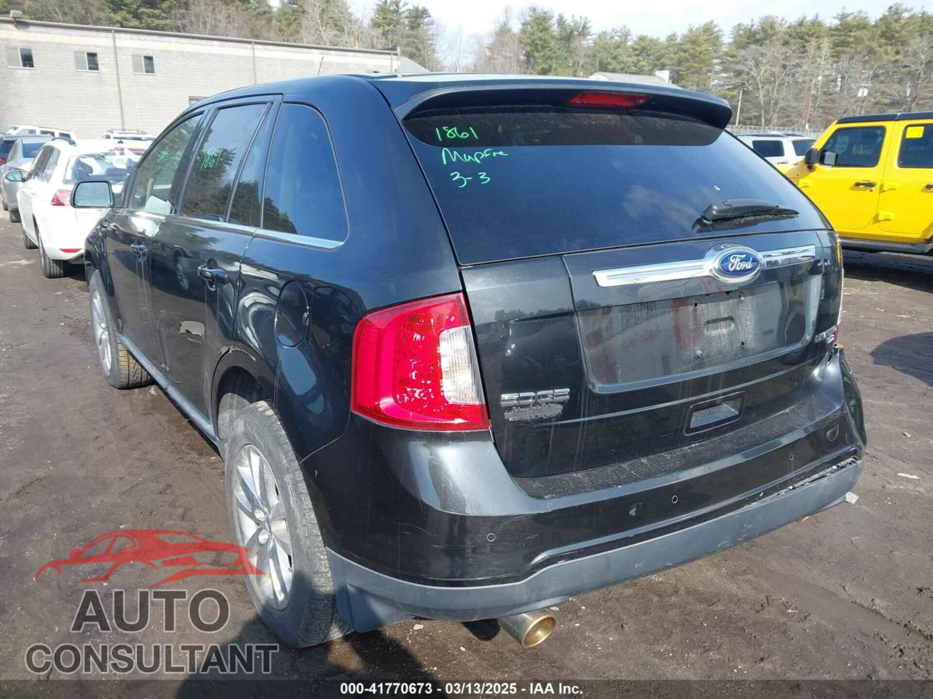 FORD EDGE 2012 - 2FMDK4KCXCBA85504