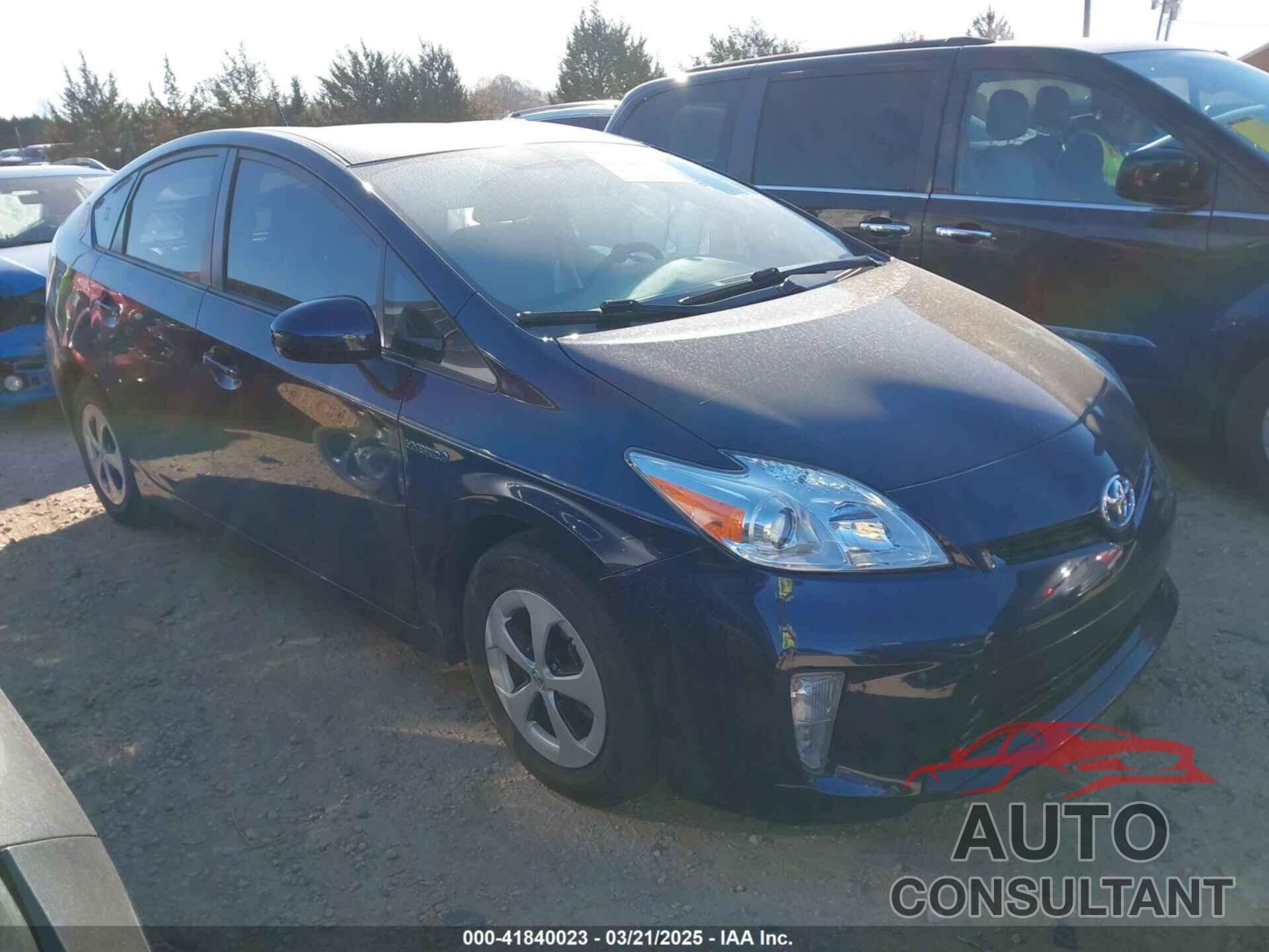 TOYOTA PRIUS 2015 - JTDKN3DU5F0439051
