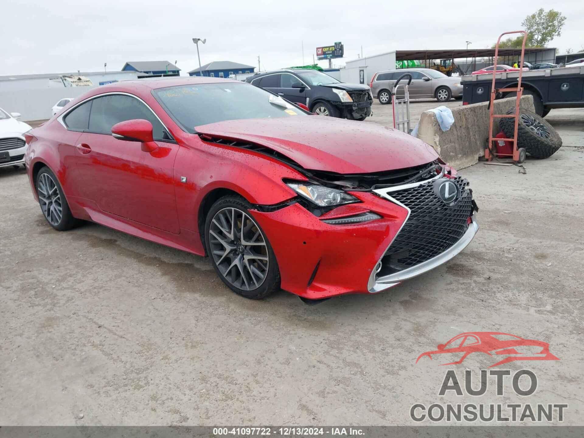 LEXUS RC 350 2016 - JTHHE5BCXG5013813