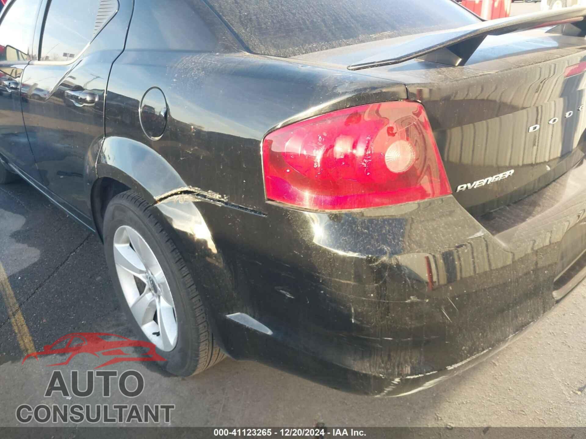 DODGE AVENGER 2013 - 1C3CDZAB4DN535643