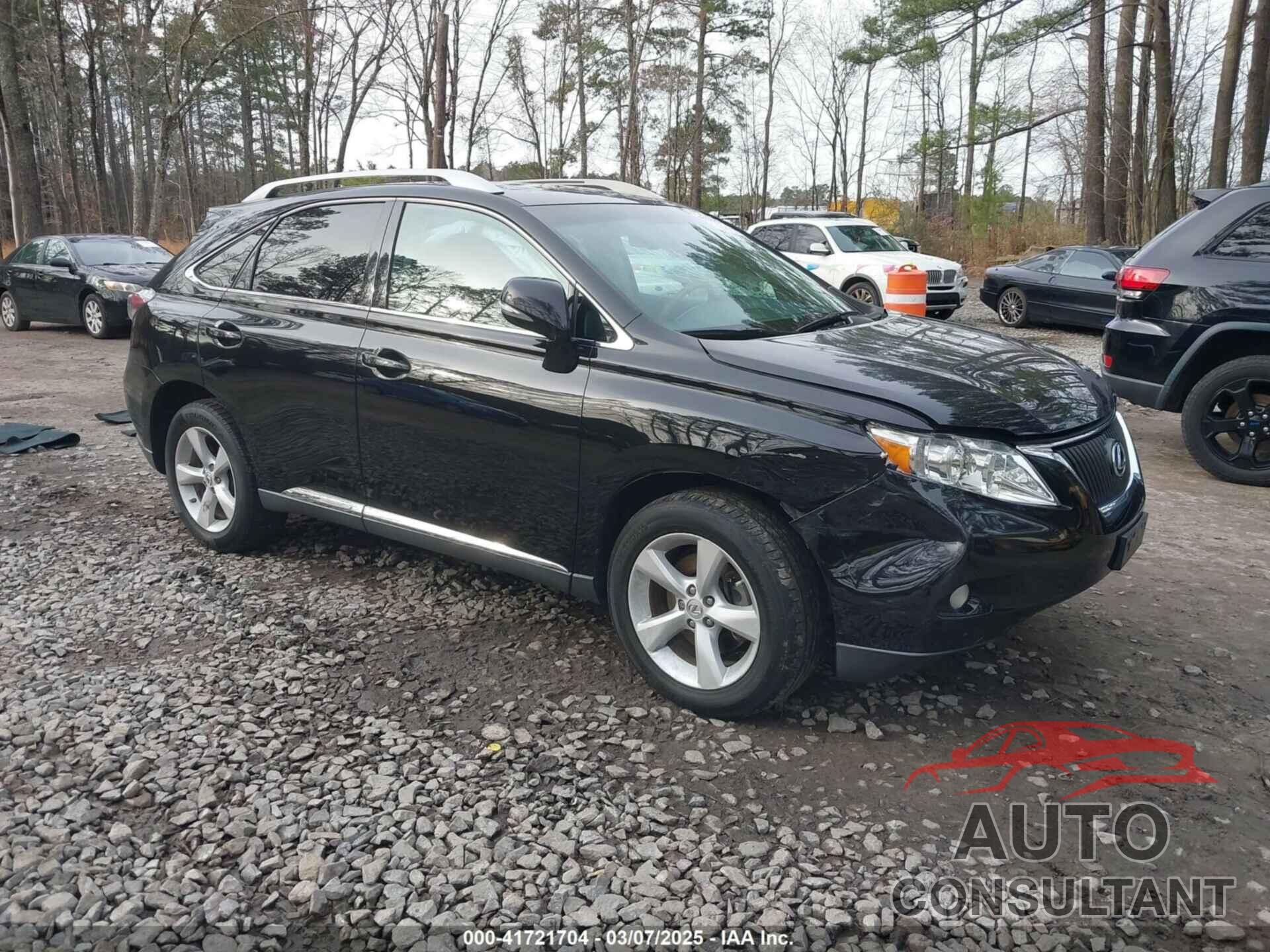 LEXUS RX 350 2012 - 2T2BK1BA0CC153479
