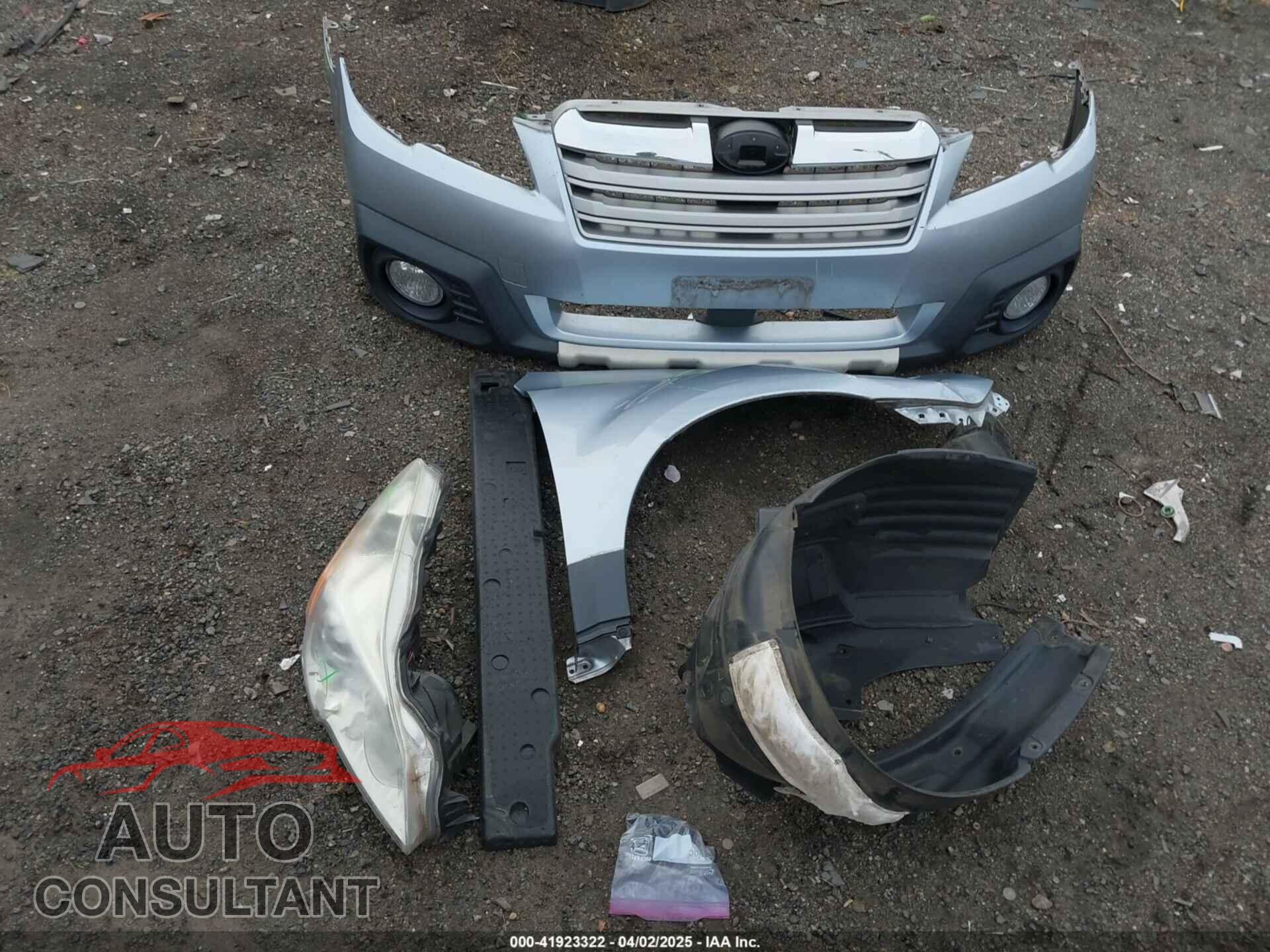 SUBARU OUTBACK 2013 - 4S4BRDPC6D2295083