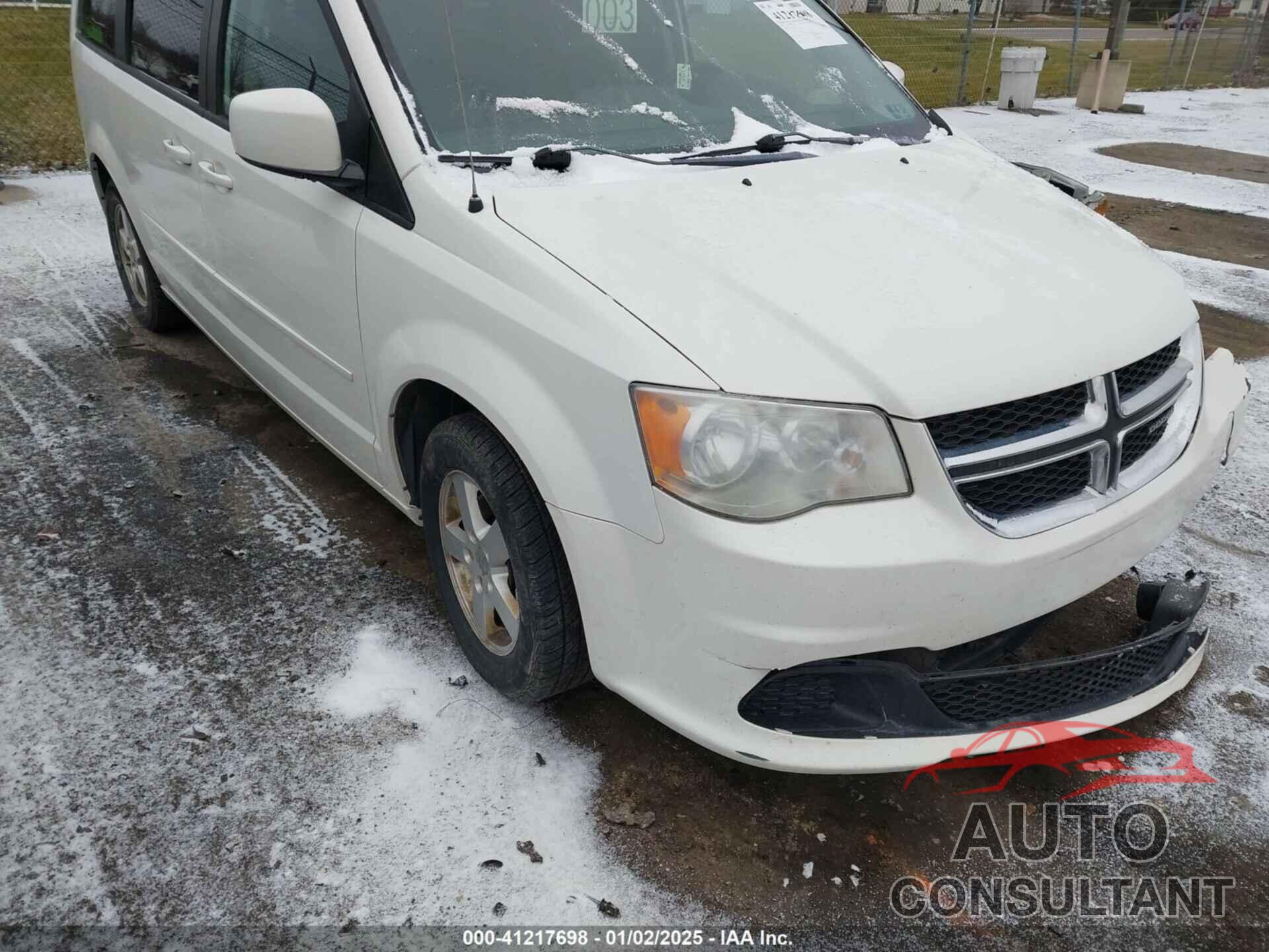 DODGE GRAND CARAVAN 2012 - 2C4RDGCG9CR115347