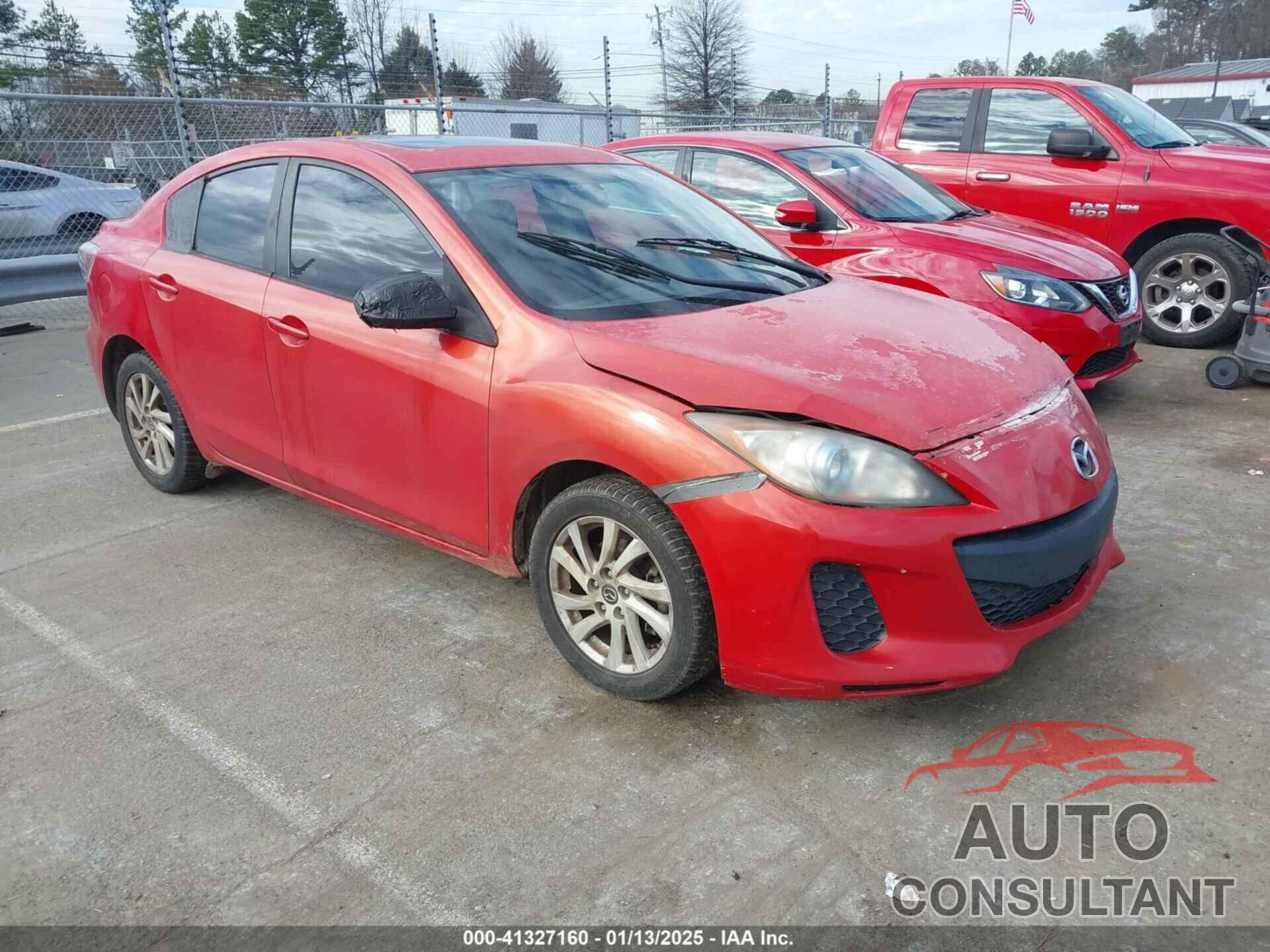 MAZDA MAZDA3 2013 - JM1BL1W71D1739274