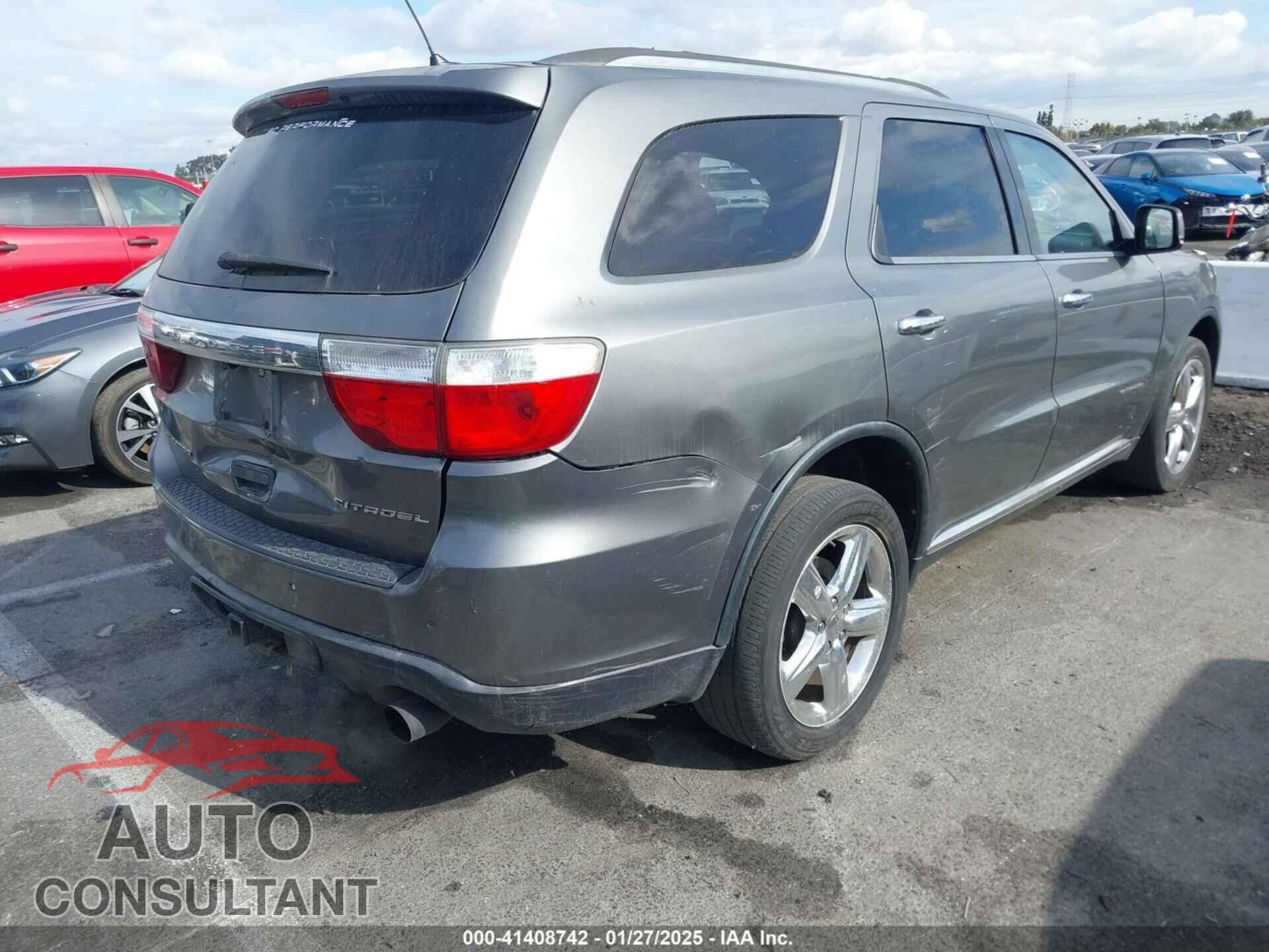 DODGE DURANGO 2012 - 1C4RDHEGXCC336158