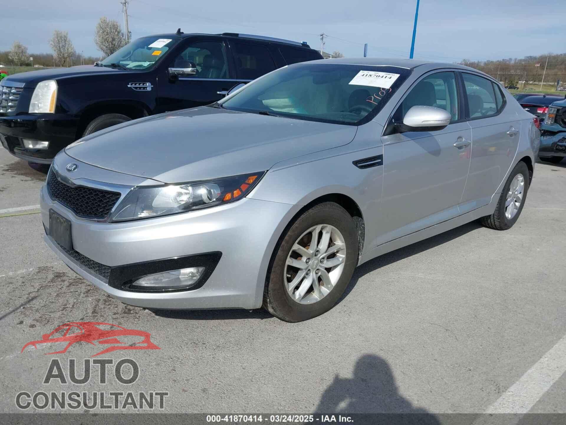 KIA OPTIMA 2013 - KNAGM4A77D5328608